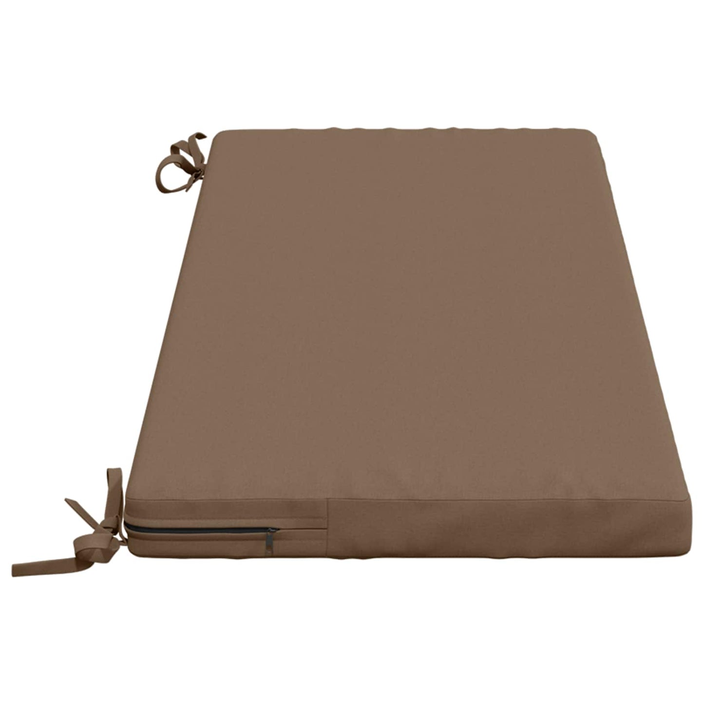 Bench Cushion SOEST 100% Polyester Taupe 110 x 40 x 5 cm