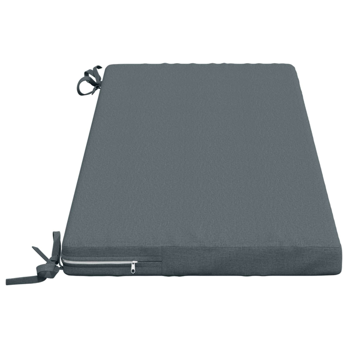 Bench Cushion SOEST 100% Polyester Blue 110 x 40 x 5 cm