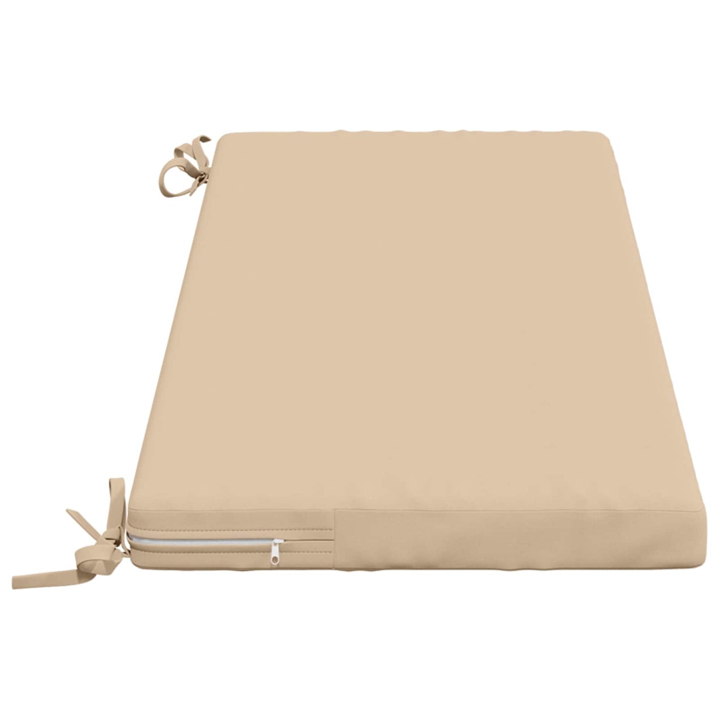 Bench Cushion SOEST 100% Polyester Cream 110 x 40 x 5 cm