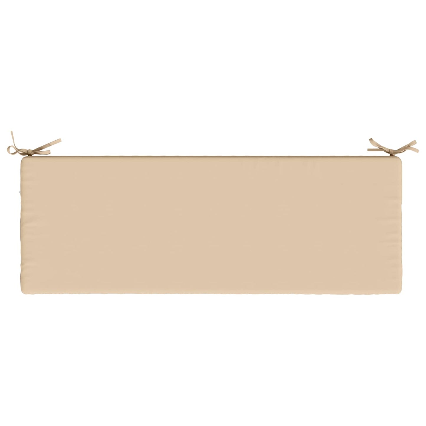 Bench Cushion SOEST 100% Polyester Cream 110 x 40 x 5 cm