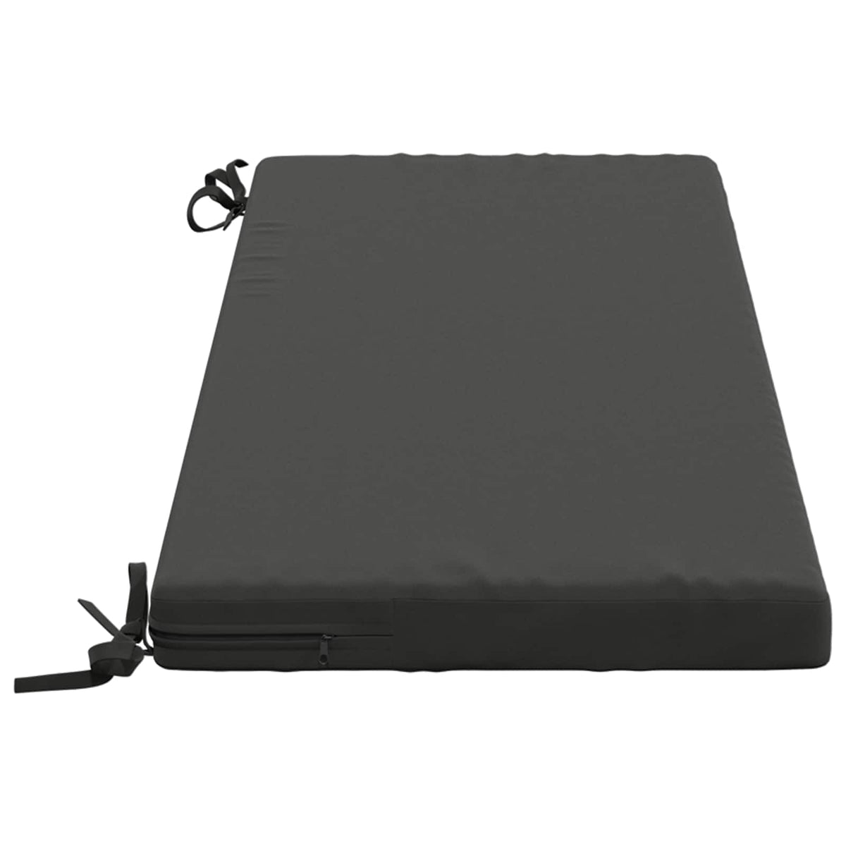 Bench Cushion SOEST 100% Polyester Anthracite 110 x 40 x 5 cm