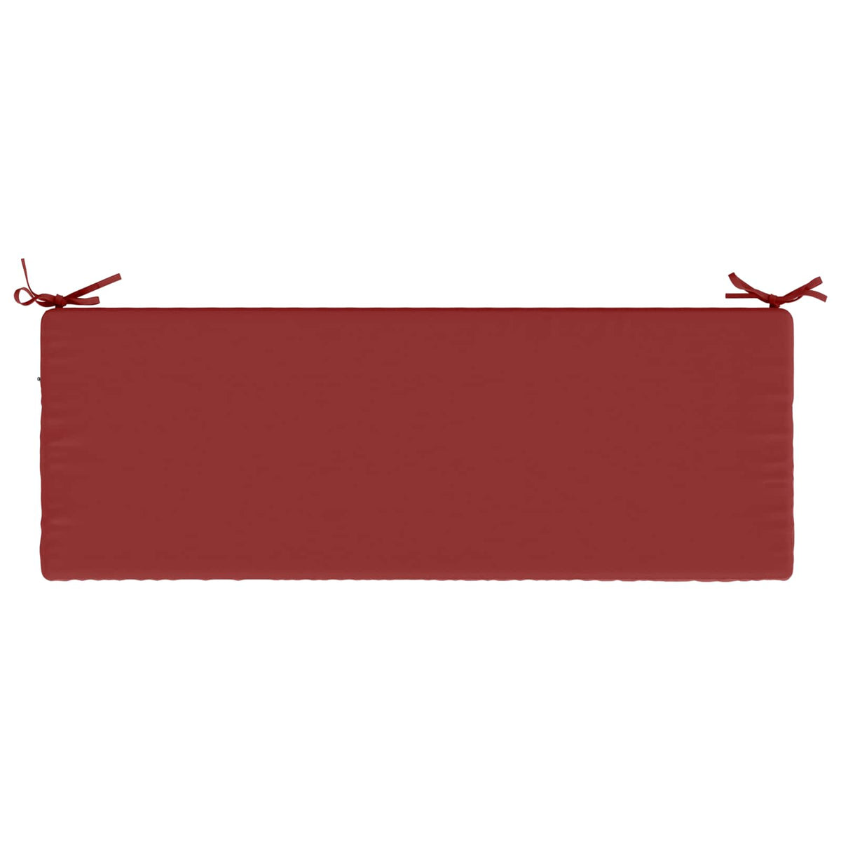 Bench Cushion SOEST 100% Polyester Wine Red 110 x 40 x 5 cm