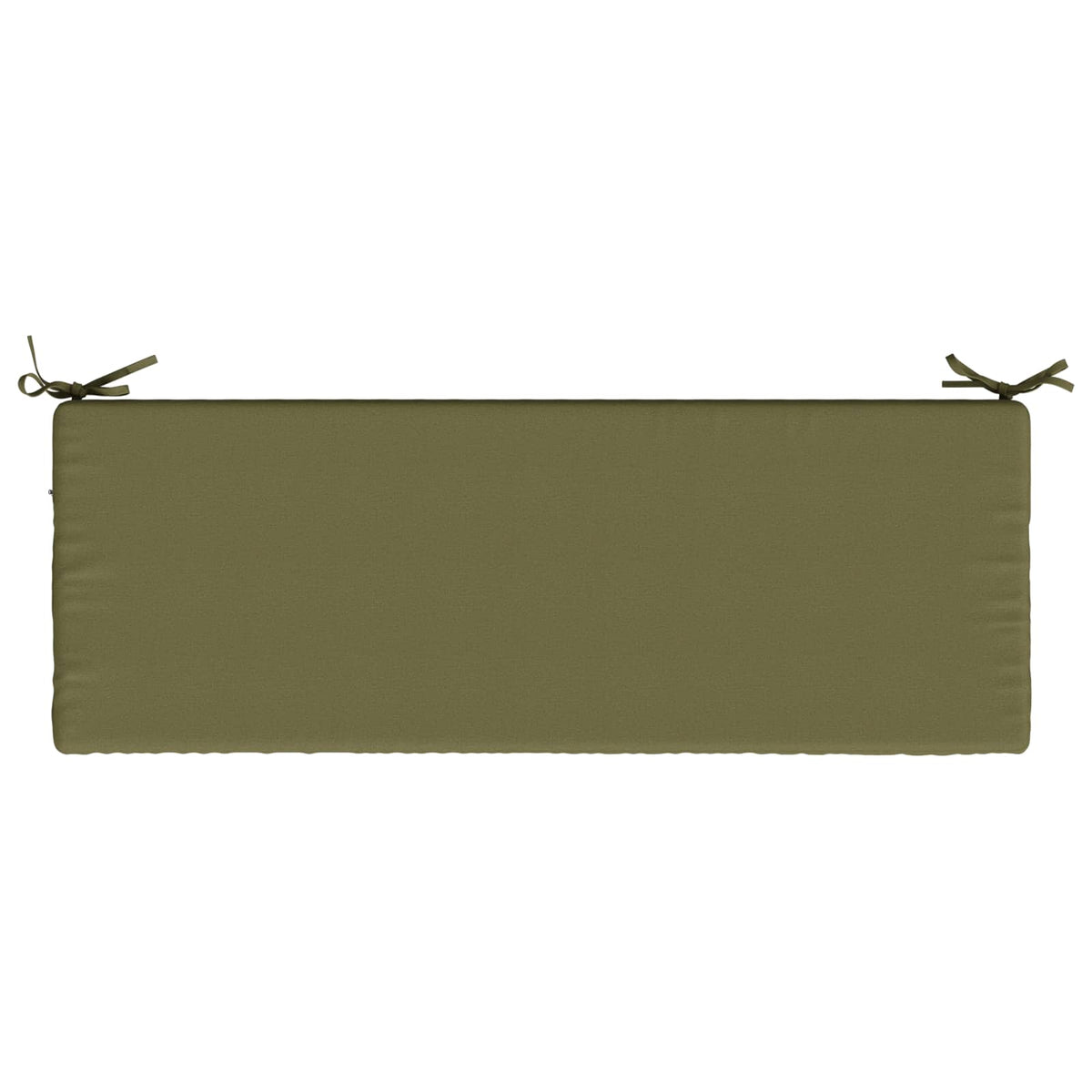 Bench Cushion SOEST 100% Polyester Olive Green 120 x 40 x 5 cm