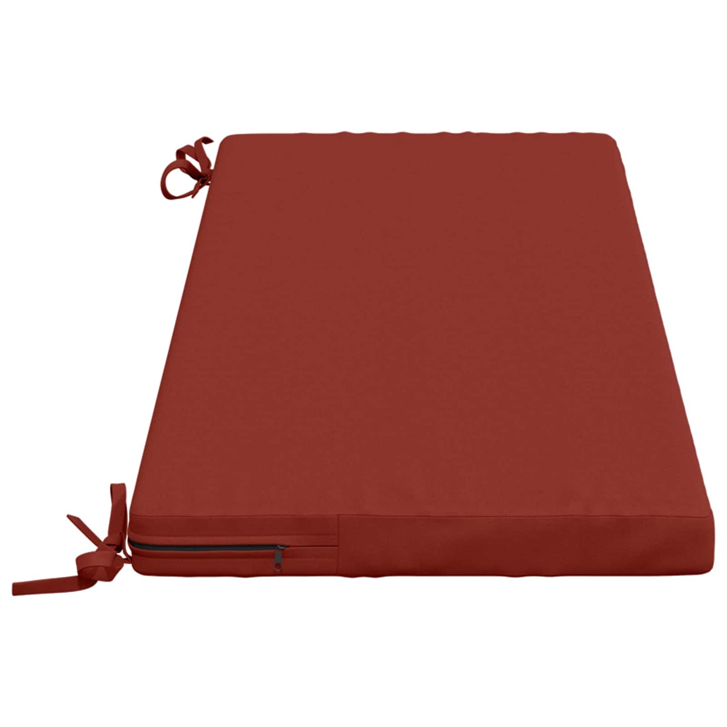 Bench Cushion SOEST 100% Polyester Red 120 x 40 x 5 cm