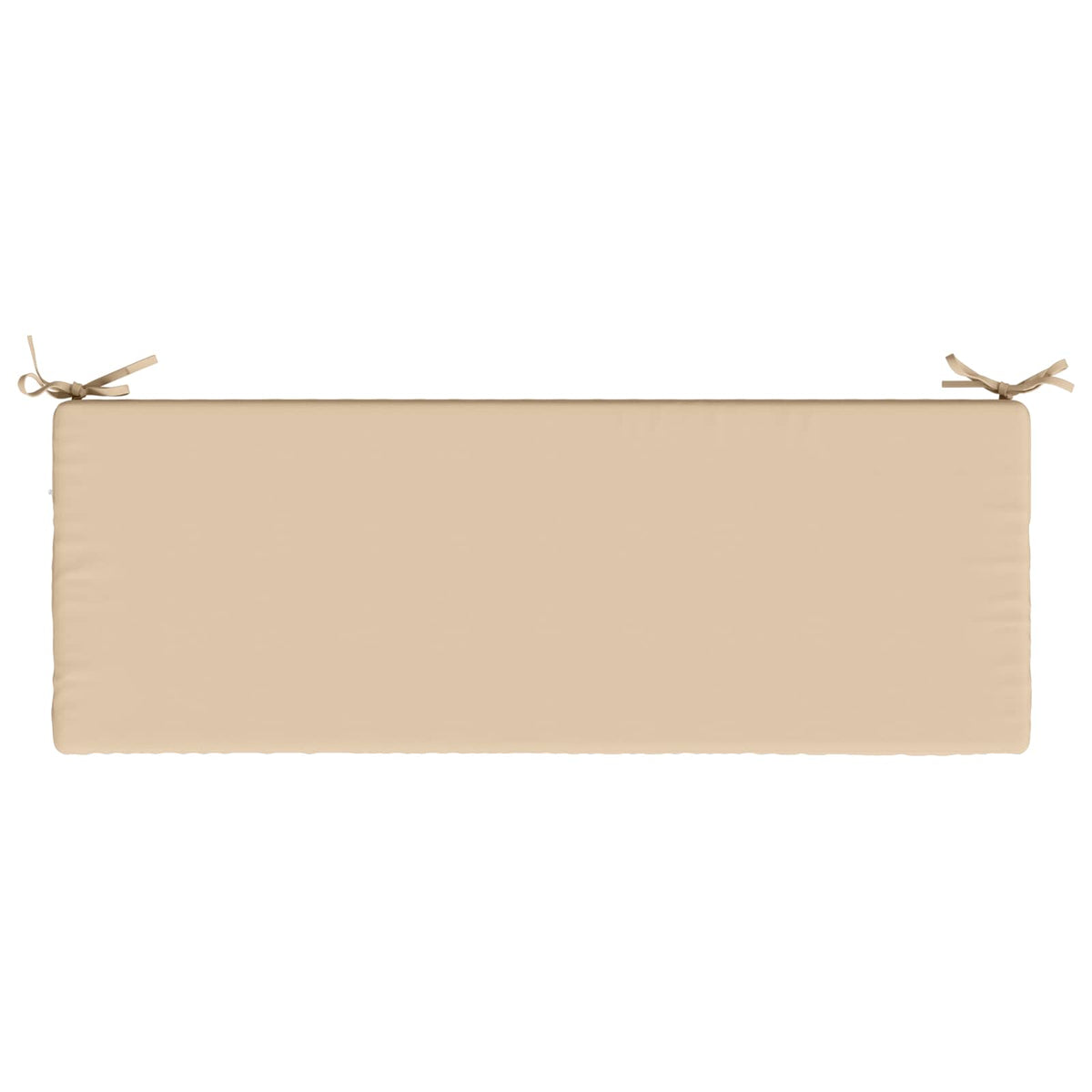 Bench Cushion SOEST 100% Polyester Cream 120 x 40 x 5 cm