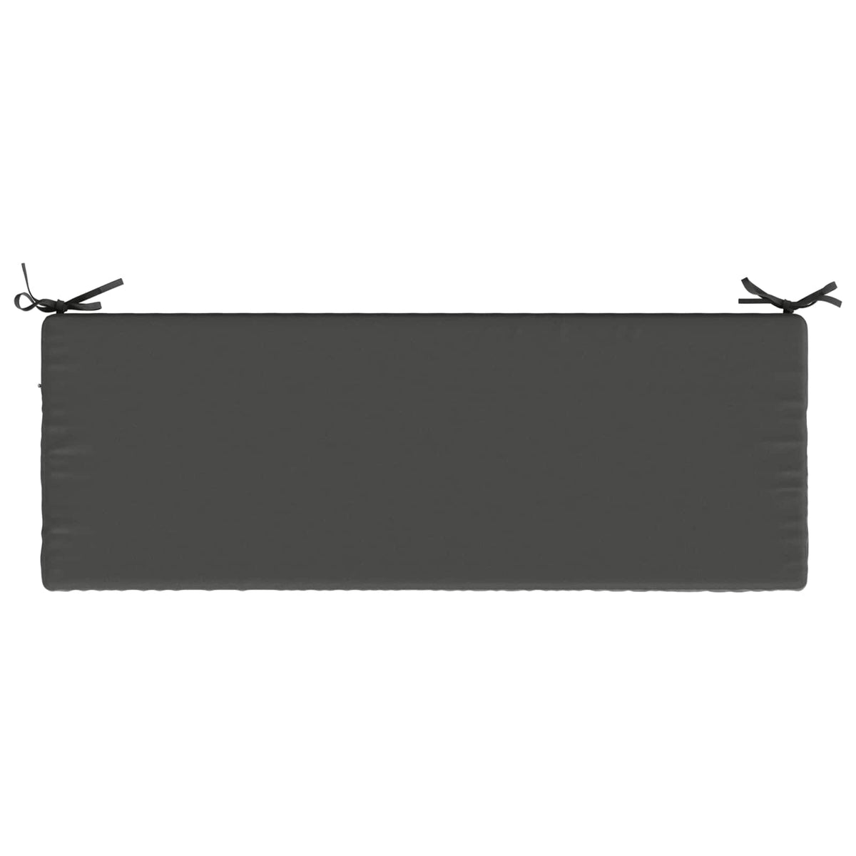 Bench Cushion SOEST 100% Polyester Anthracite 120 x 40 x 5 cm