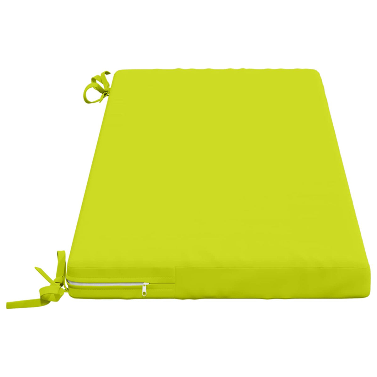 2-Piece Bench Cushions SOEST 2 pcs 100% Polyester Bright Green