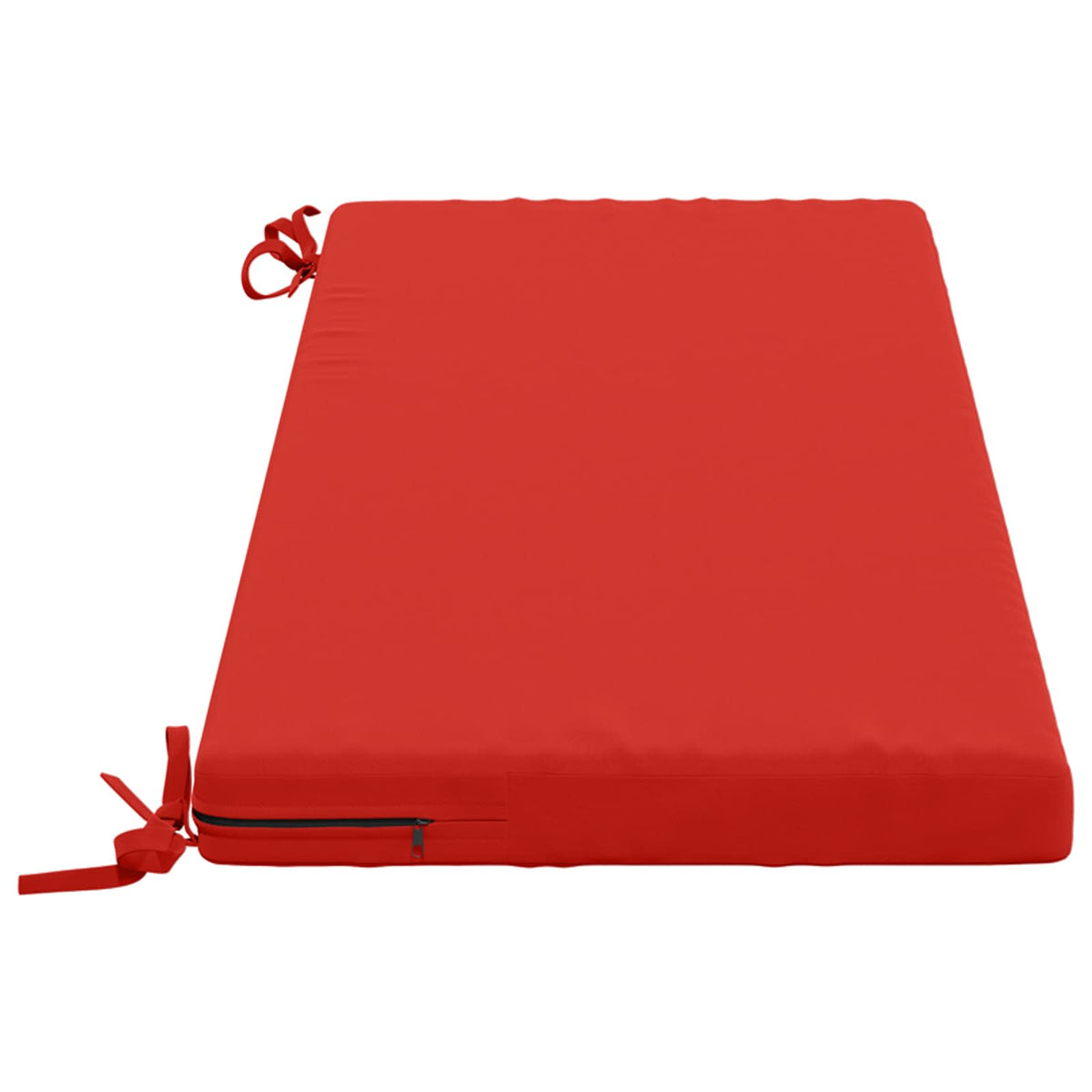 Bench Cushion SOEST 100% Polyester Red 120 x 40 x 5 cm