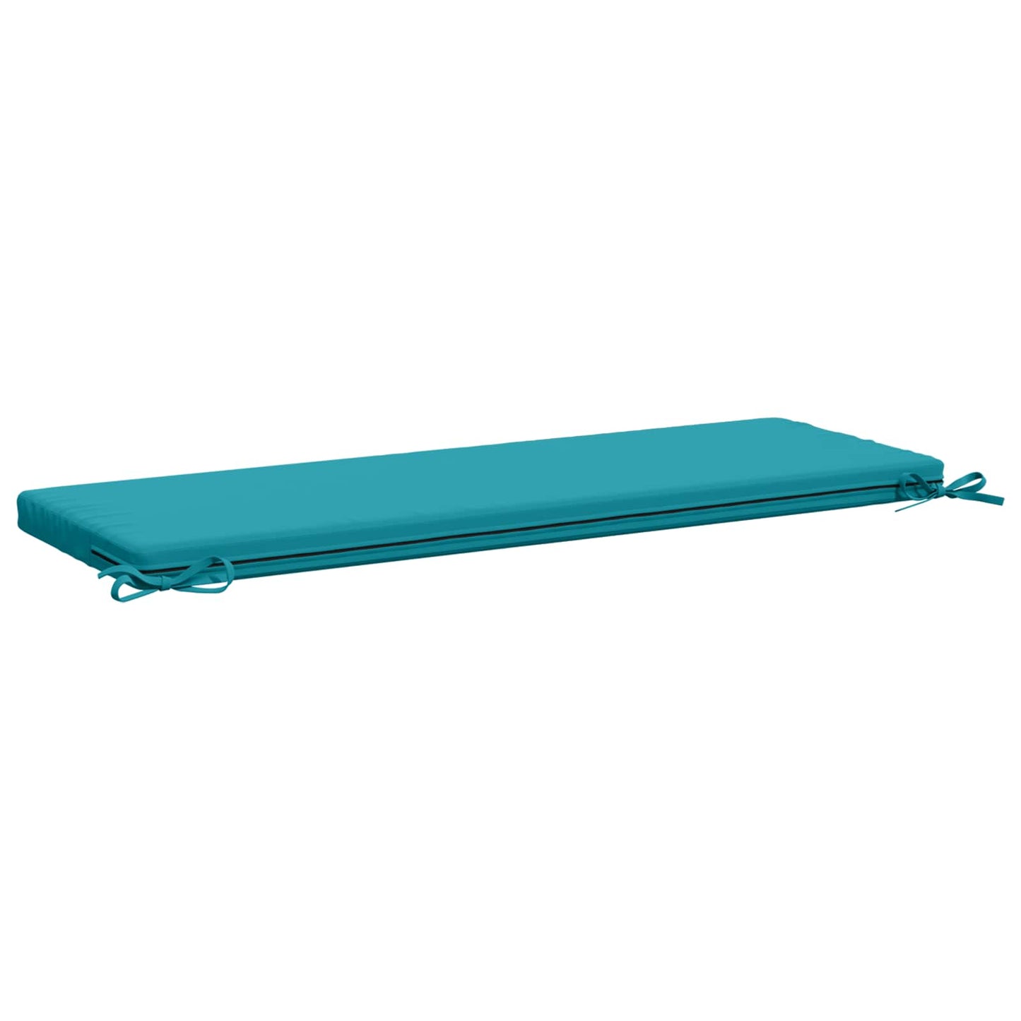 Bench Cushion SOEST 100% Polyester Turquoise 120 x 40 x 5 cm
