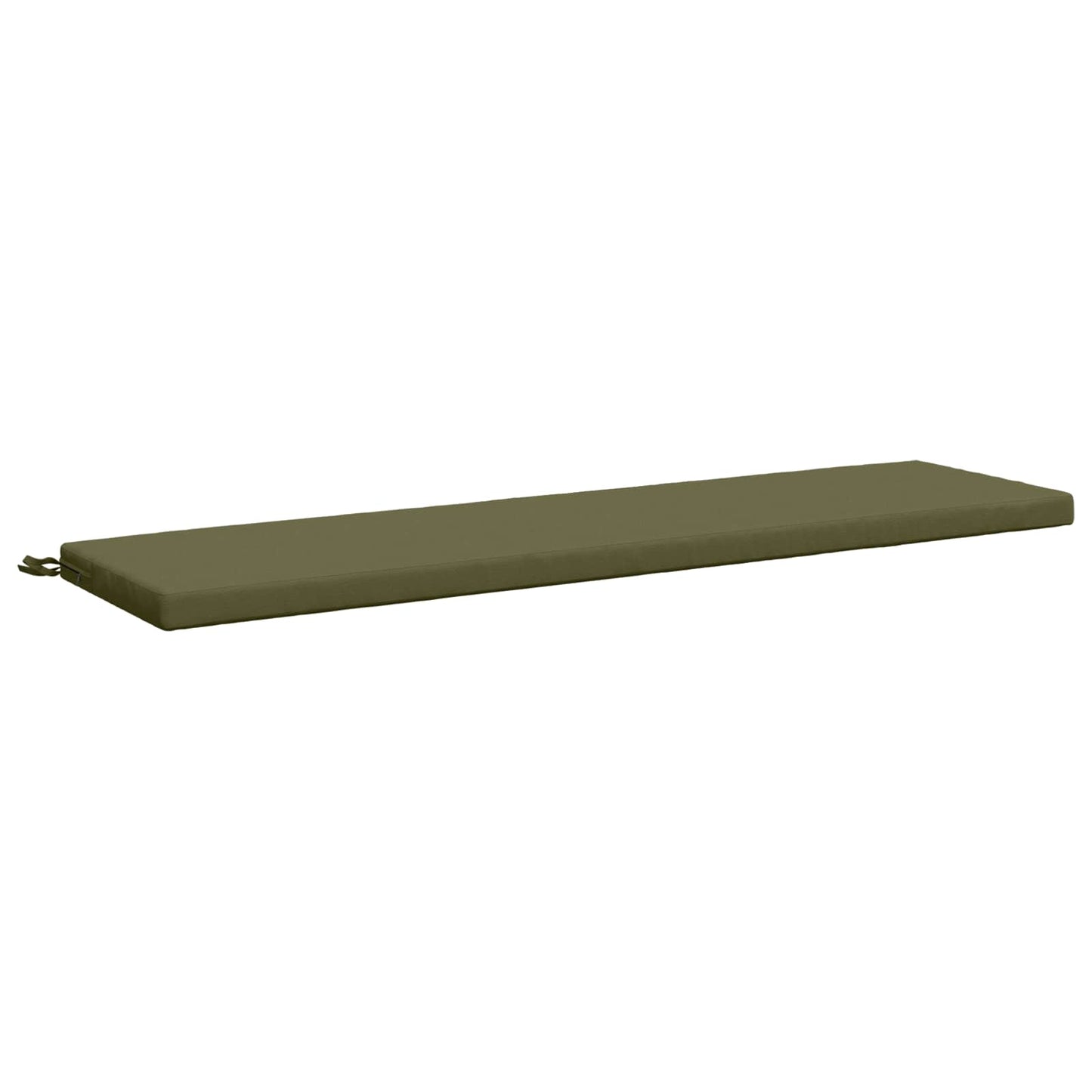 Bench Cushion SOEST 100% Polyester Olive Green 140 x 40 x 5 cm