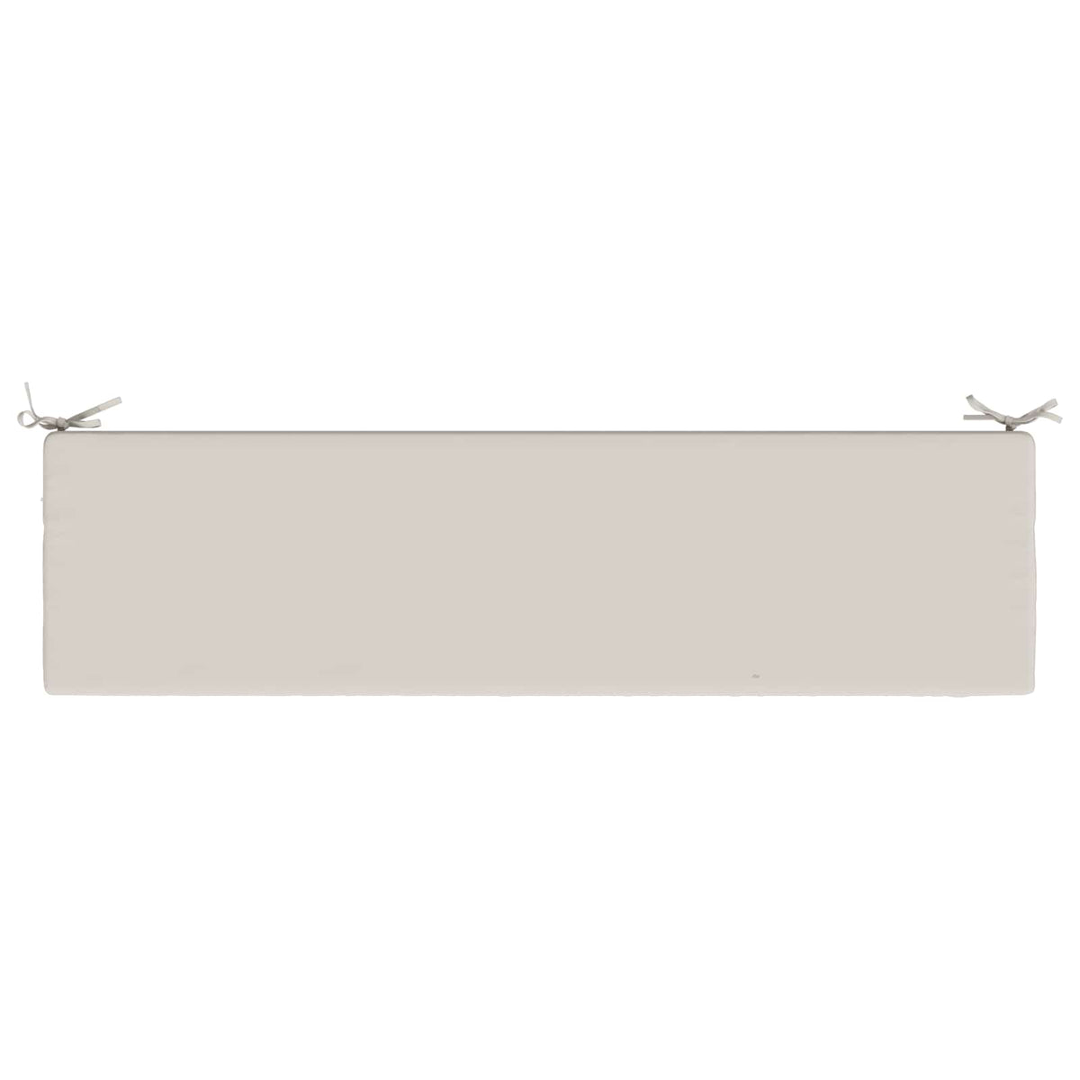 Bench Cushion SOEST 100% Polyester White 140 x 40 x 5 cm