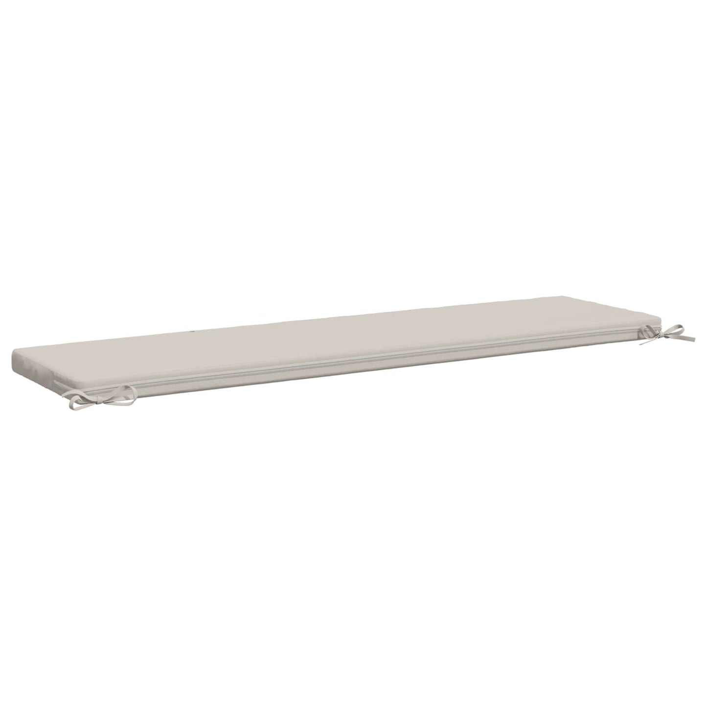 2-Piece Bench Cushions SOEST 2 pcs 100% Polyester White