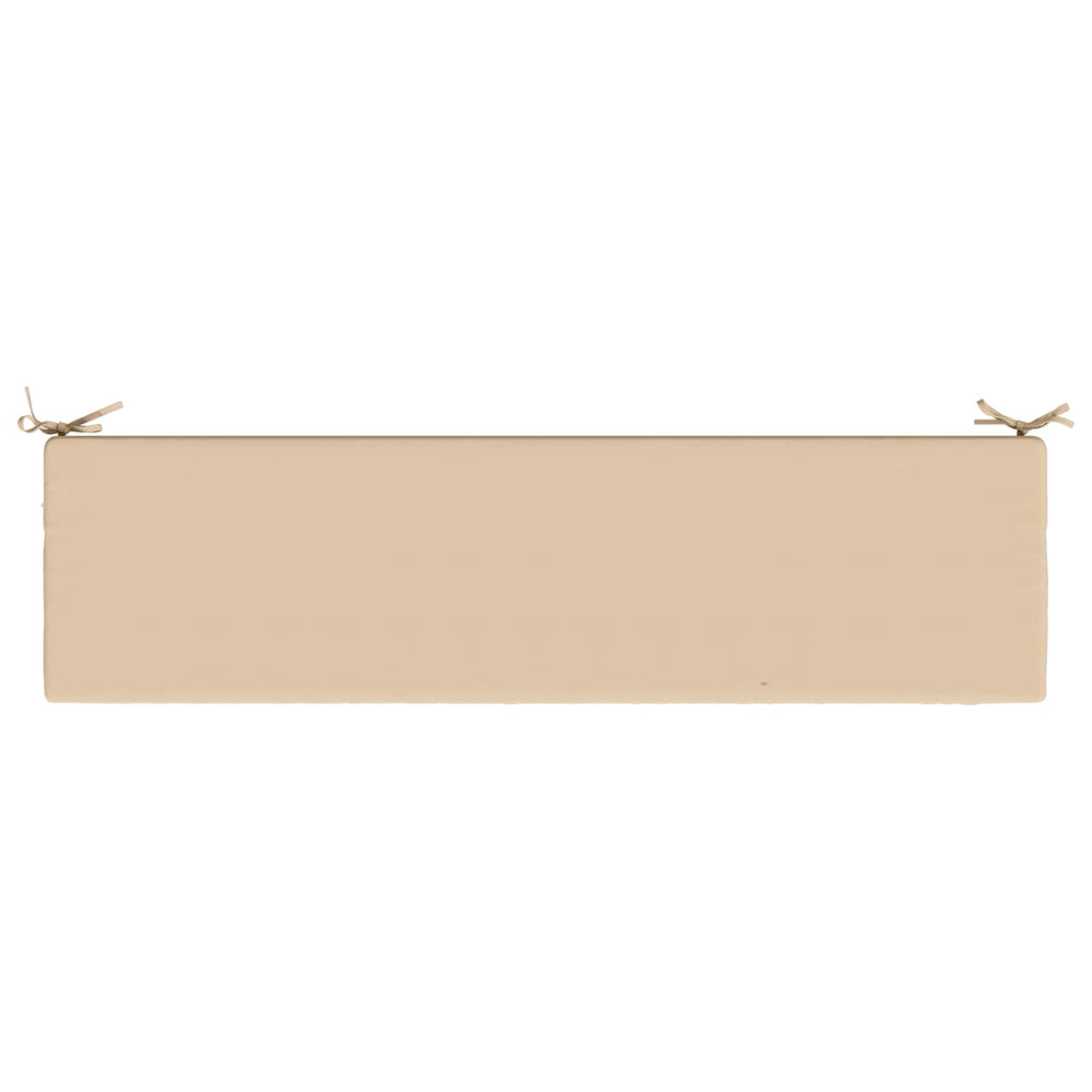 Bench Cushion SOEST 100% Polyester Cream 140 x 40 x 5 cm