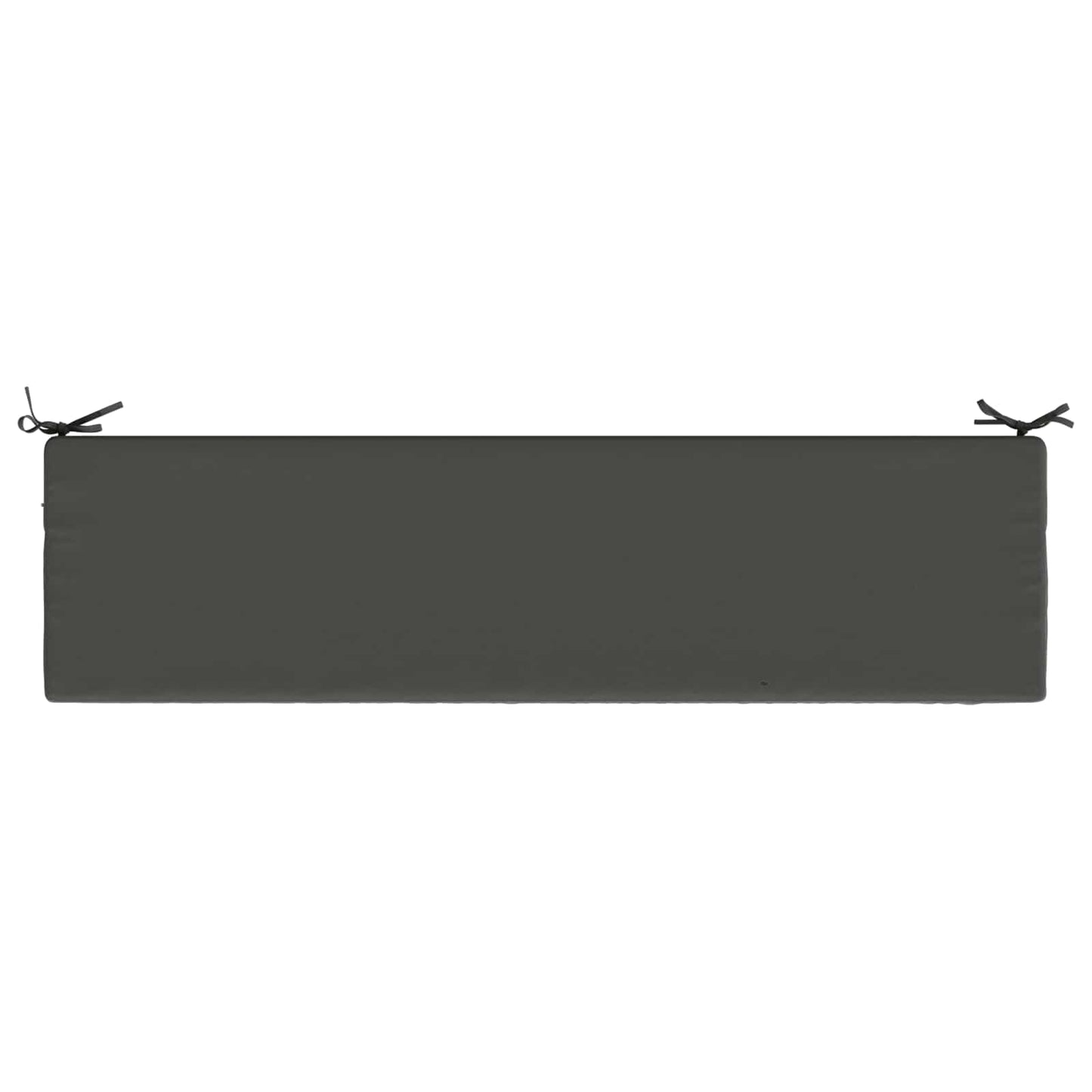 2-Piece Bench Cushions SOEST 2 pcs 100% Polyester Anthracite
