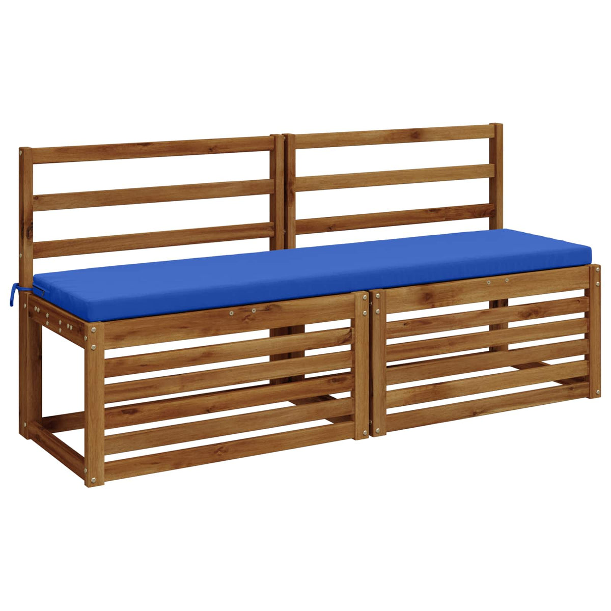 Bench Cushion SOEST 100% Polyester Royal Blue 140 x 40 x 5 cm