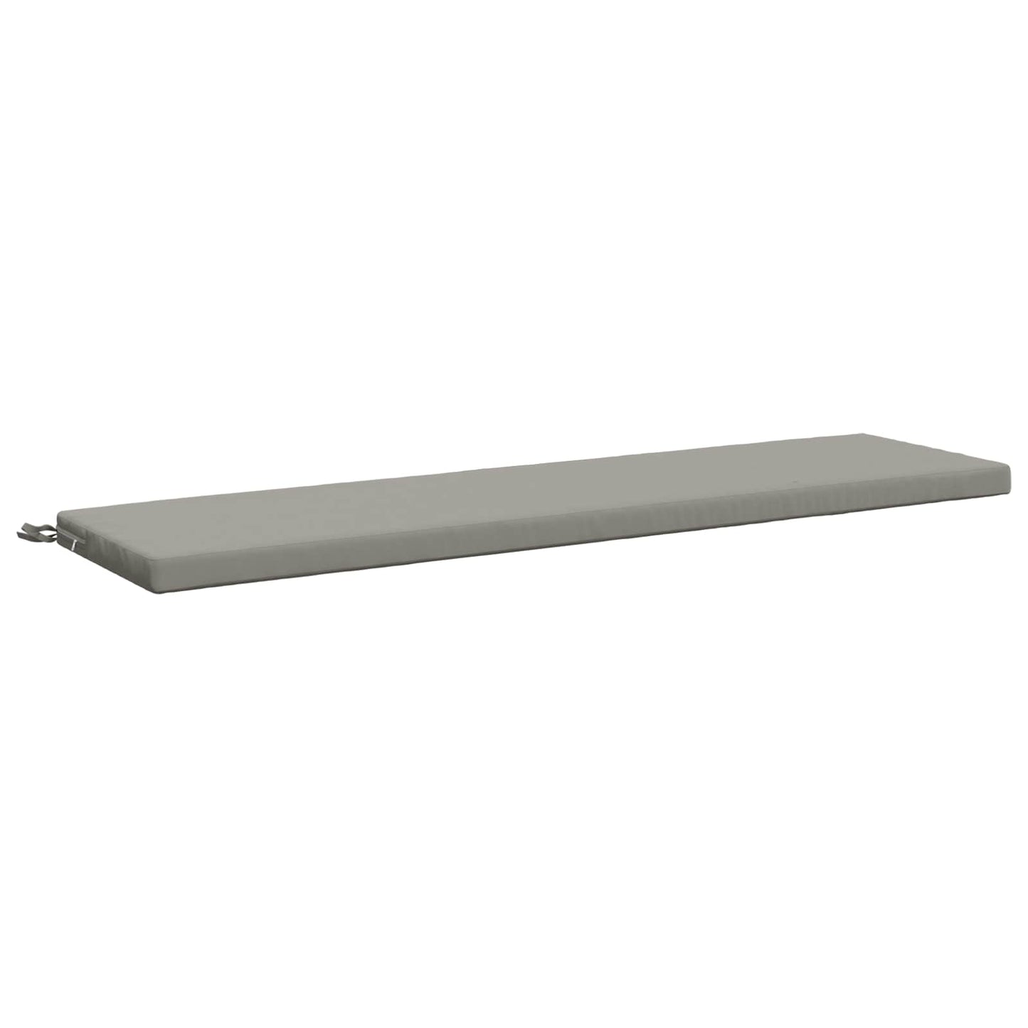 Bench Cushion SOEST 100% Polyester Grey 140 x 40 x 5 cm