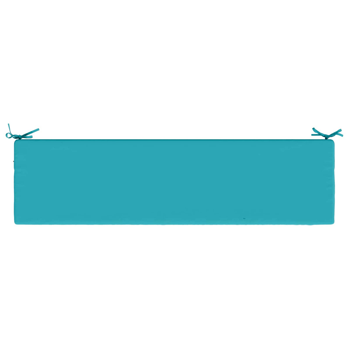 Bench Cushion SOEST 100% Polyester Turquoise 140 x 40 x 5 cm