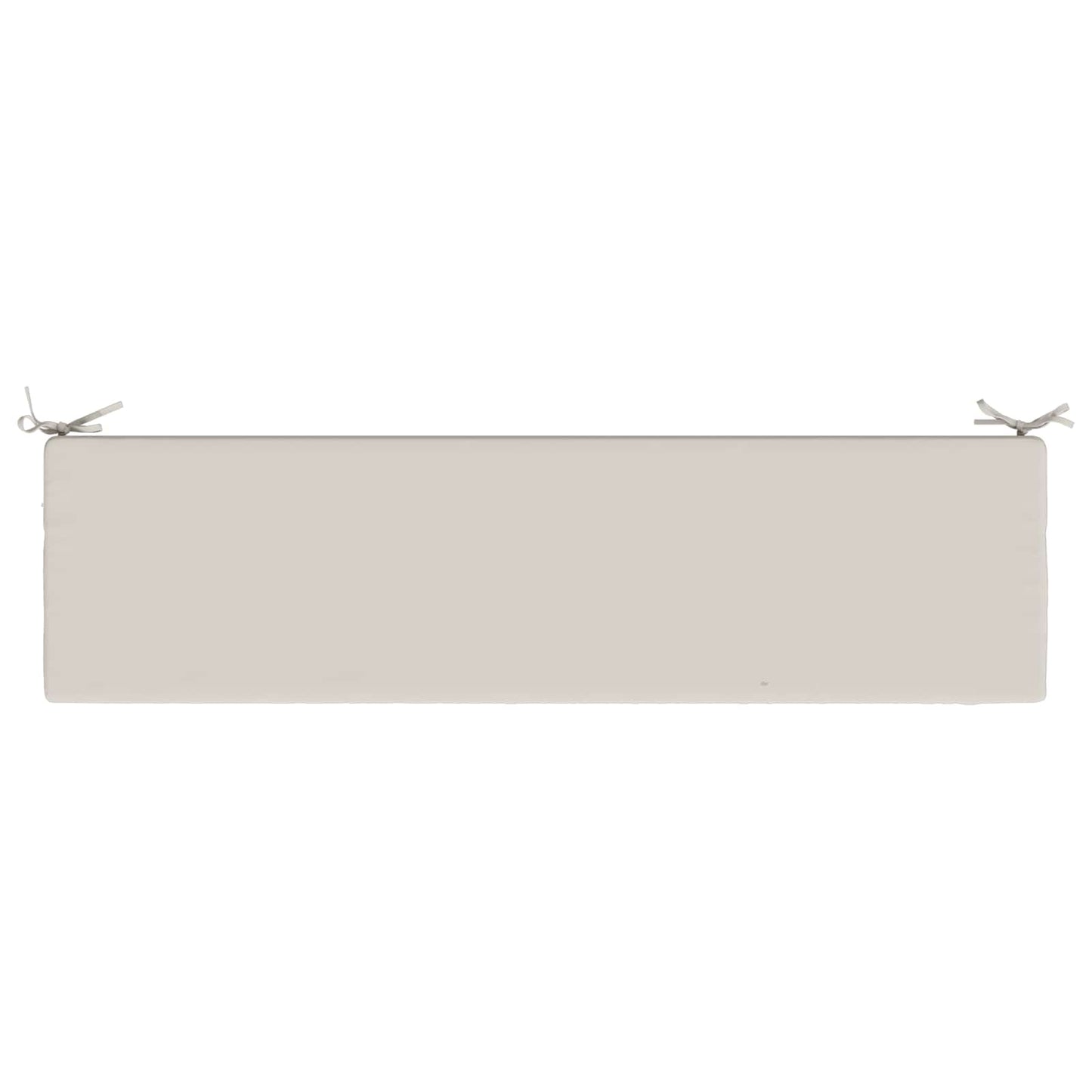 Bench Cushion SOEST 100% Polyester White 150 x 40 x 5 cm