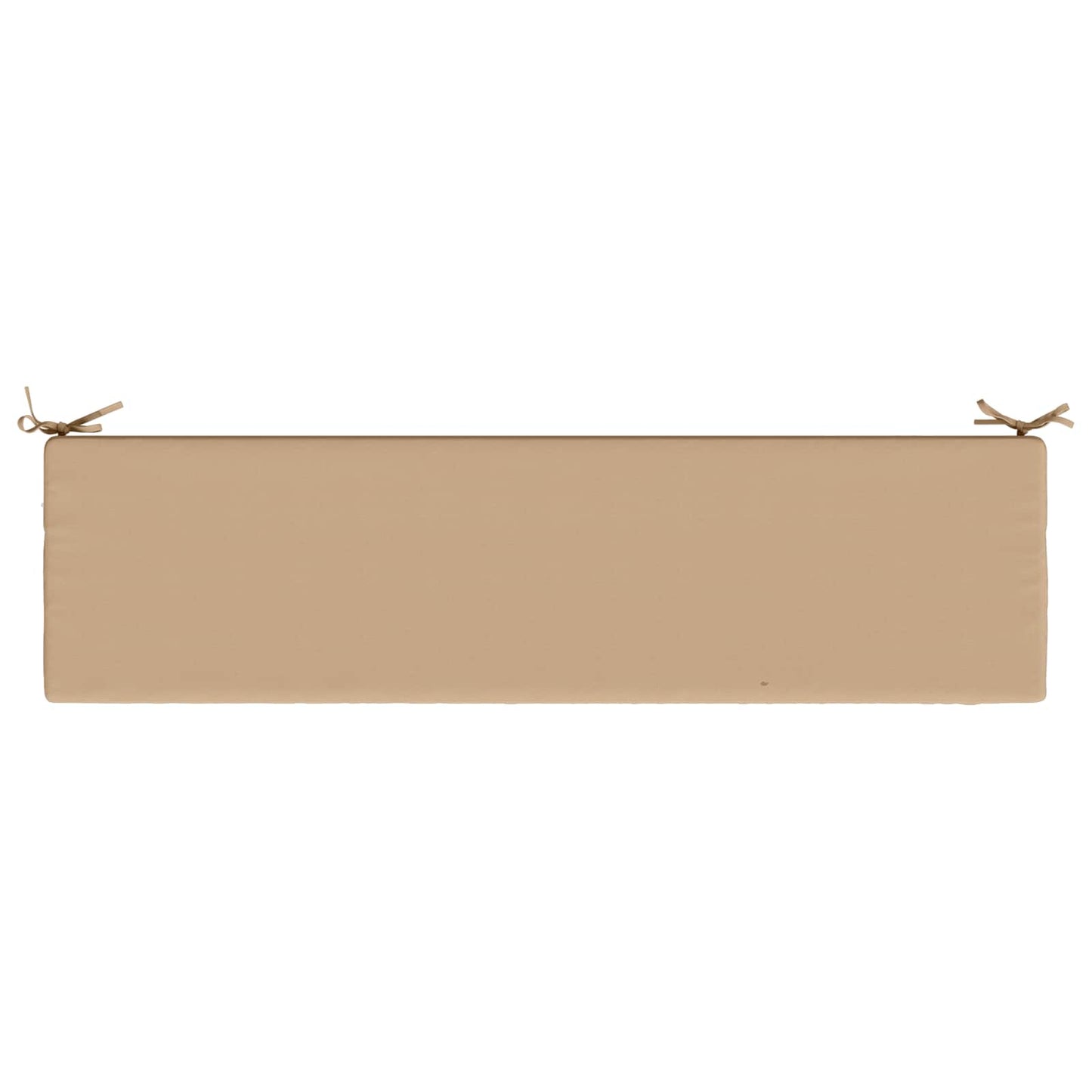 2-Piece Bench Cushions SOEST 2 pcs 100% Polyester Sand