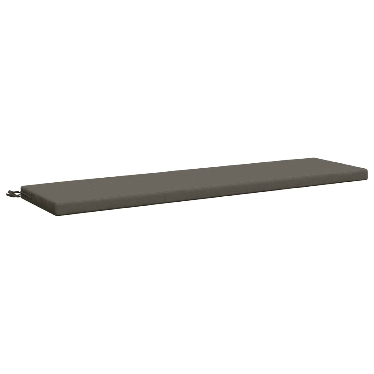 Bench Cushion SOEST 100% Polyester Grey 150 x 40 x 5 cm