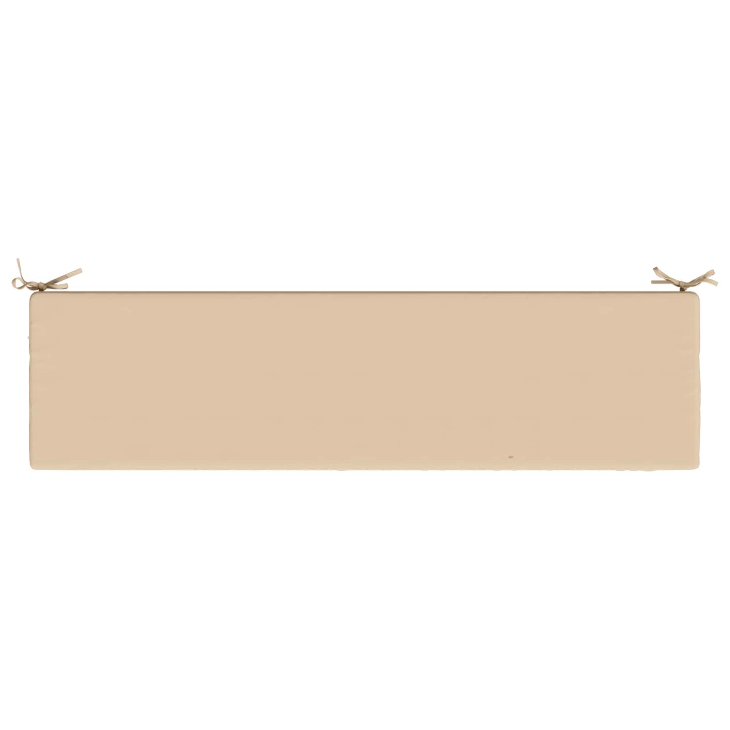 2-Piece Bench Cushions SOEST 2 pcs 100% Polyester Cream
