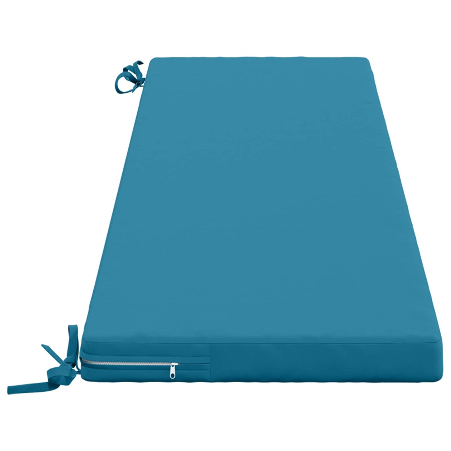 Bench Cushion SOEST 100% Polyester Light Blue 150 x 40 x 5 cm