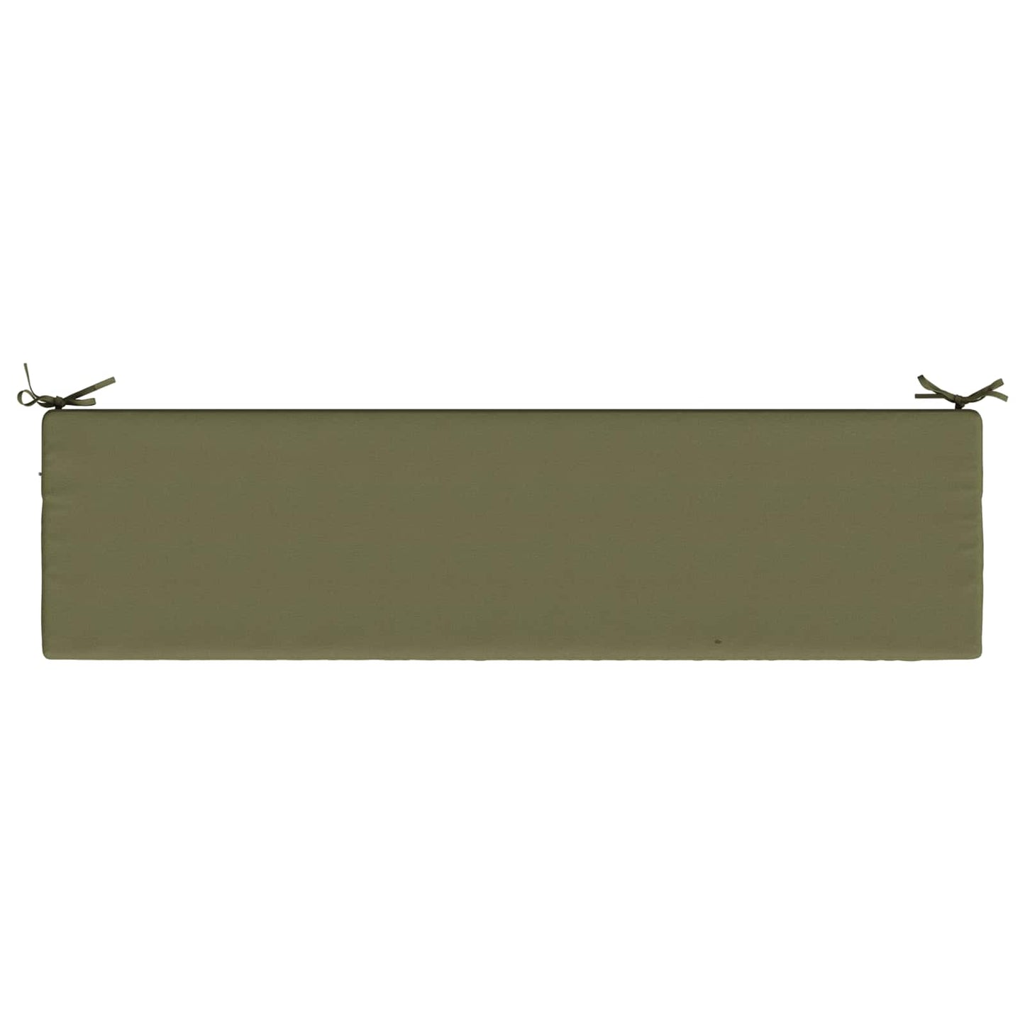 Bench Cushion SOEST 100% Polyester Olive Green 160 x 40 x 5 cm