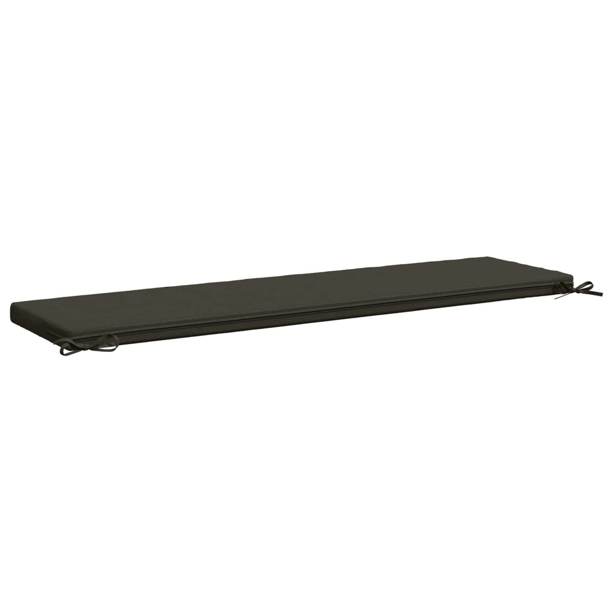 2-Piece Bench Cushions SOEST 2 pcs 100% Polyester Anthracite