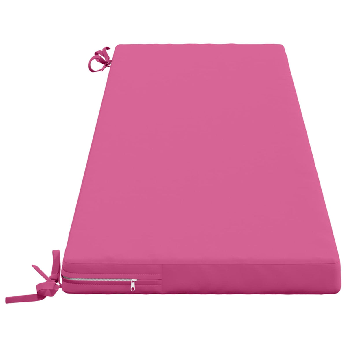 Bench Cushion SOEST 100% Polyester Pink 160 x 40 x 5 cm