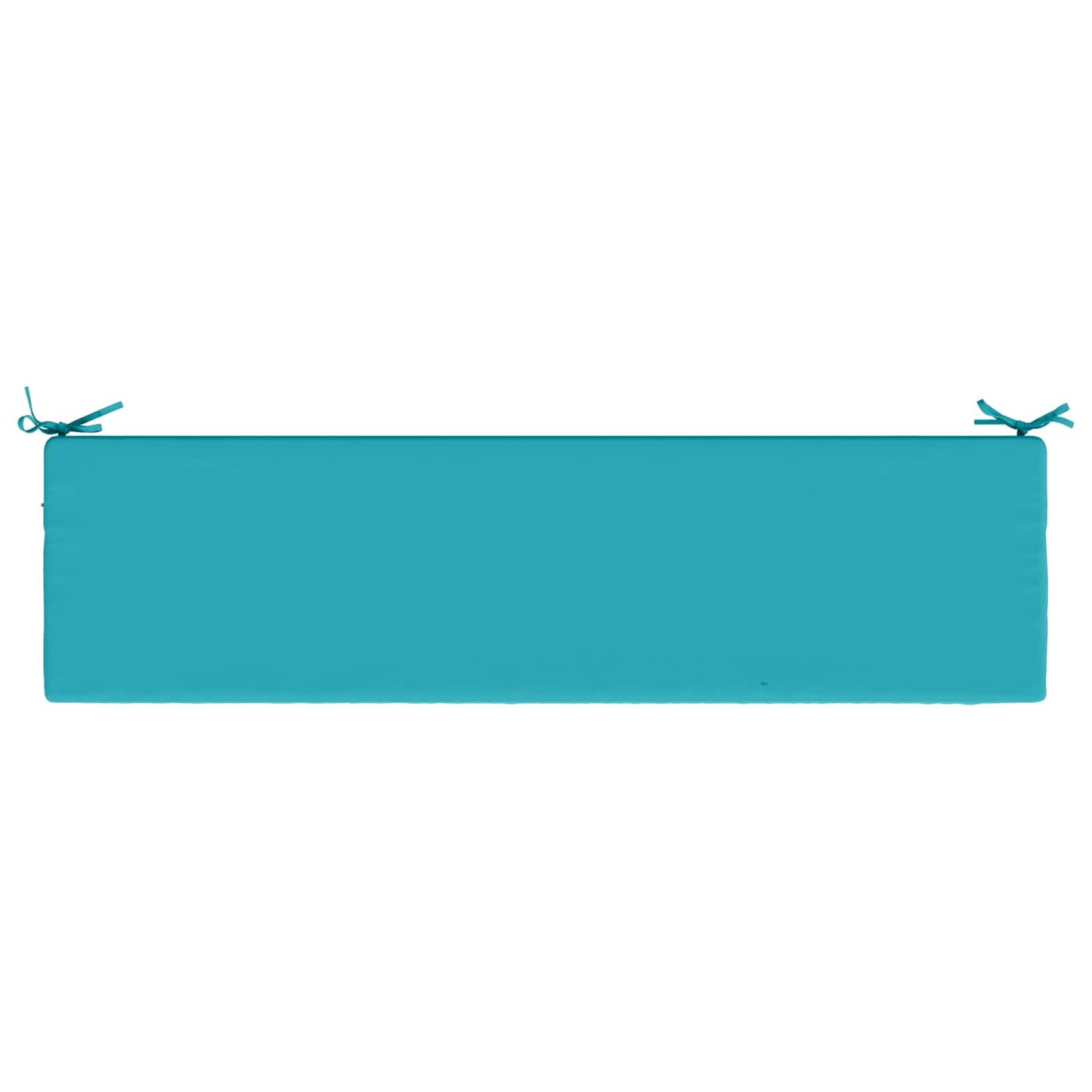 Bench Cushion SOEST 100% Polyester Turquoise 160 x 40 x 5 cm