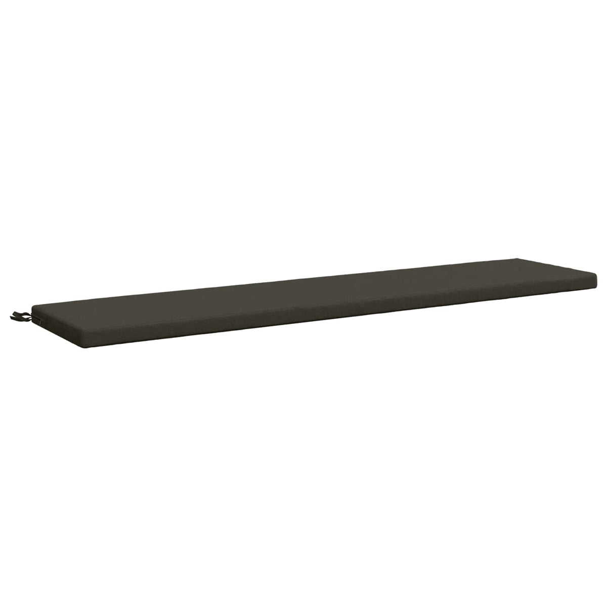 Bench Cushion SOEST 100% Polyester Anthracite 170 x 40 x 5 cm