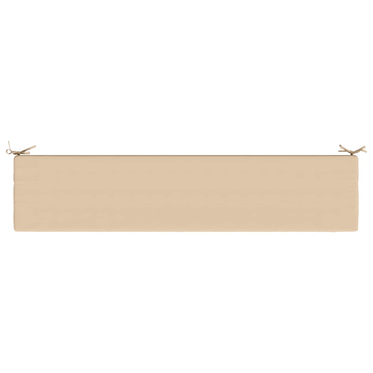 Bench Cushion SOEST 100% Polyester Cream 170 x 40 x 5 cm