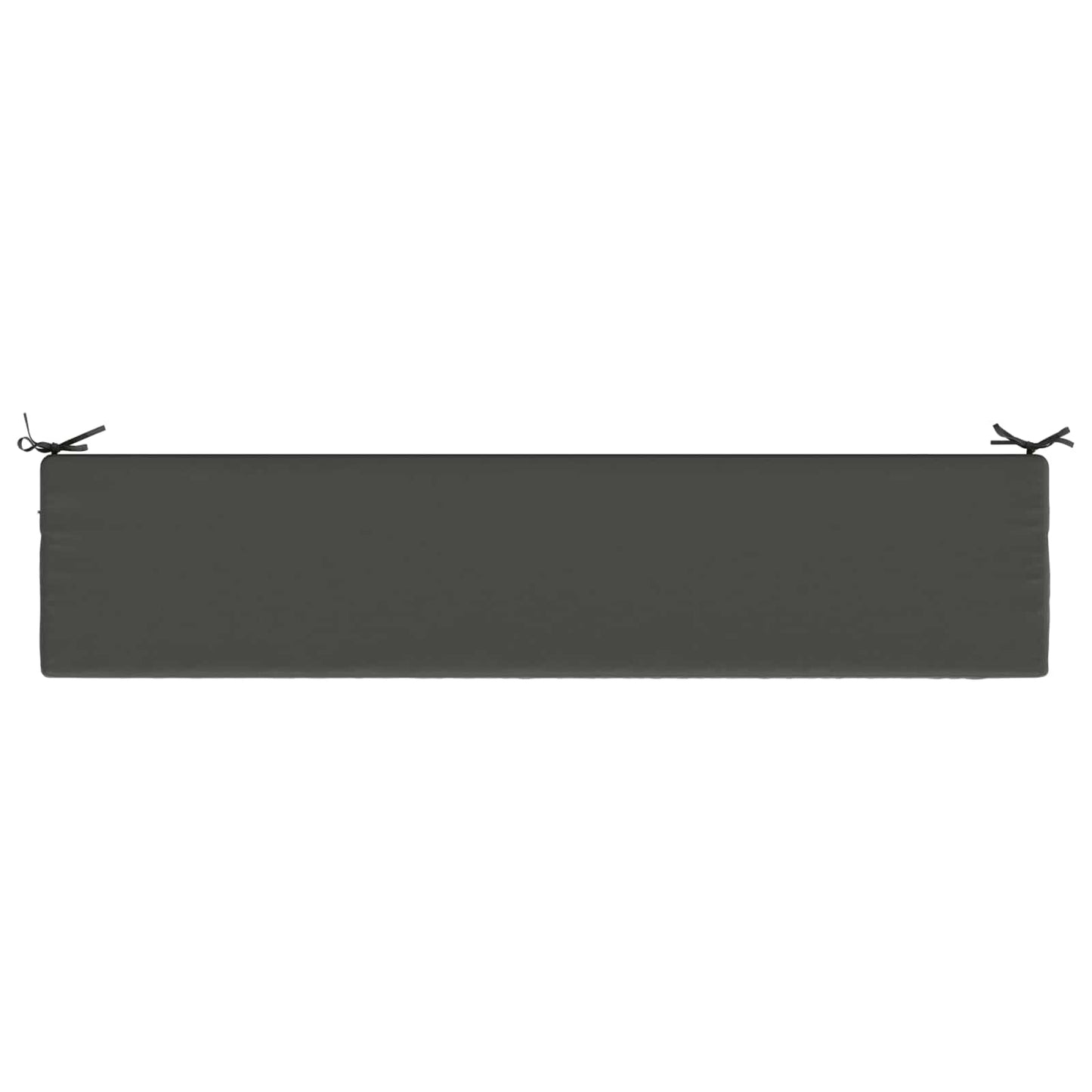 Bench Cushion SOEST 100% Polyester Anthracite 170 x 40 x 5 cm