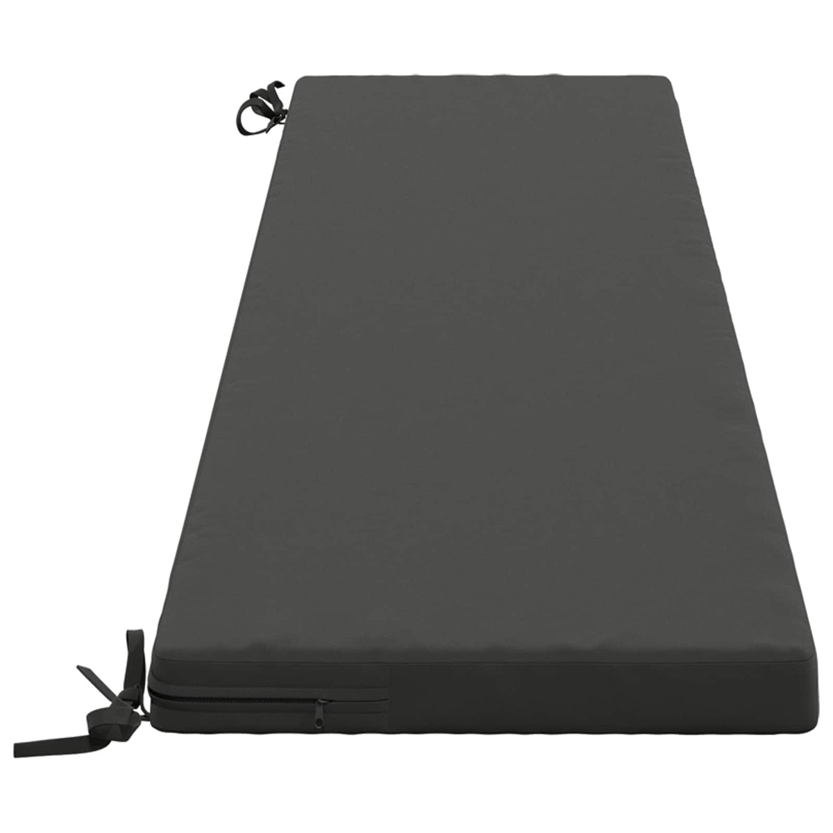 Bench Cushions SOEST 2 pcs 100% Polyester Anthracite