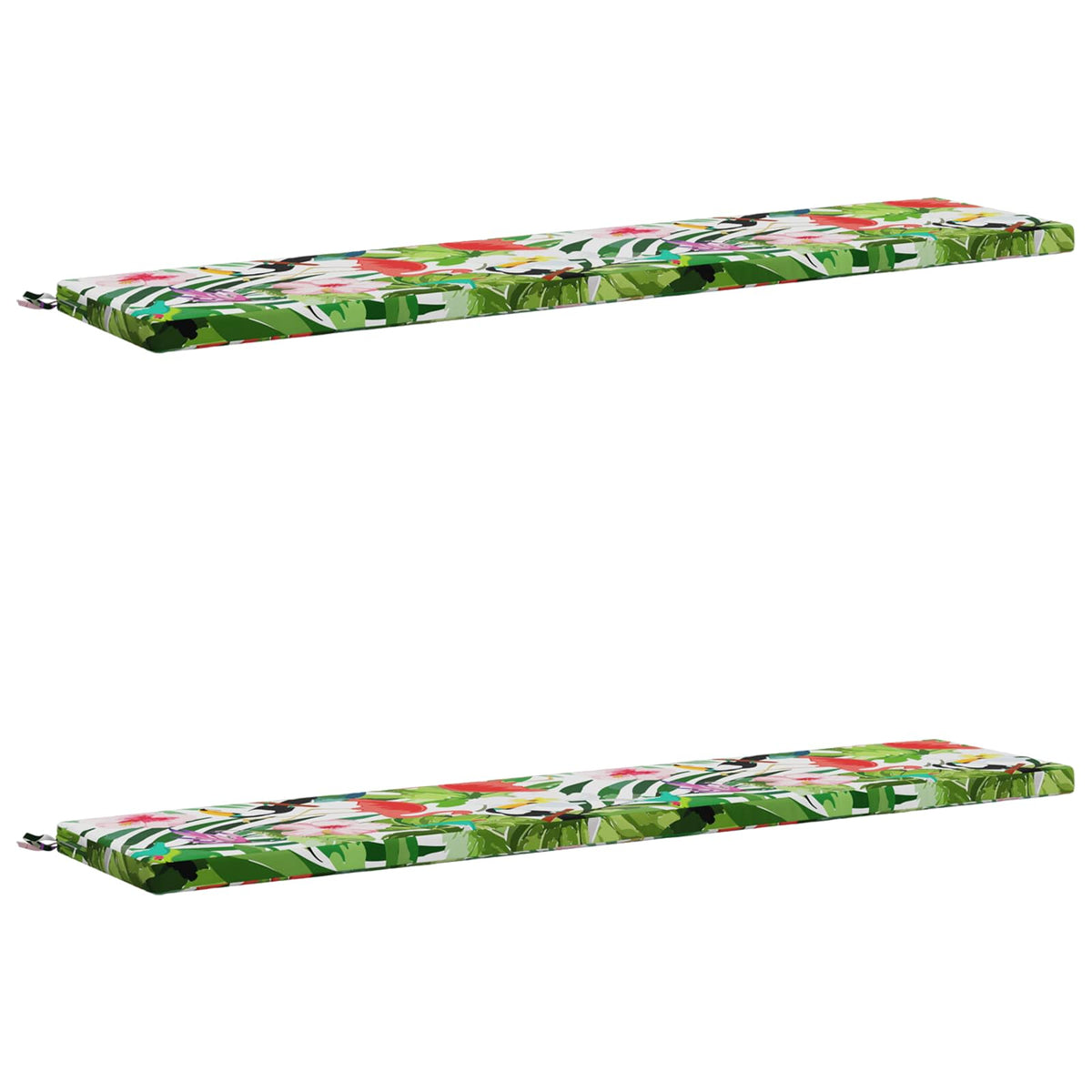 Bench Cushions SOEST 2 pcs 100% Polyester Multicolour