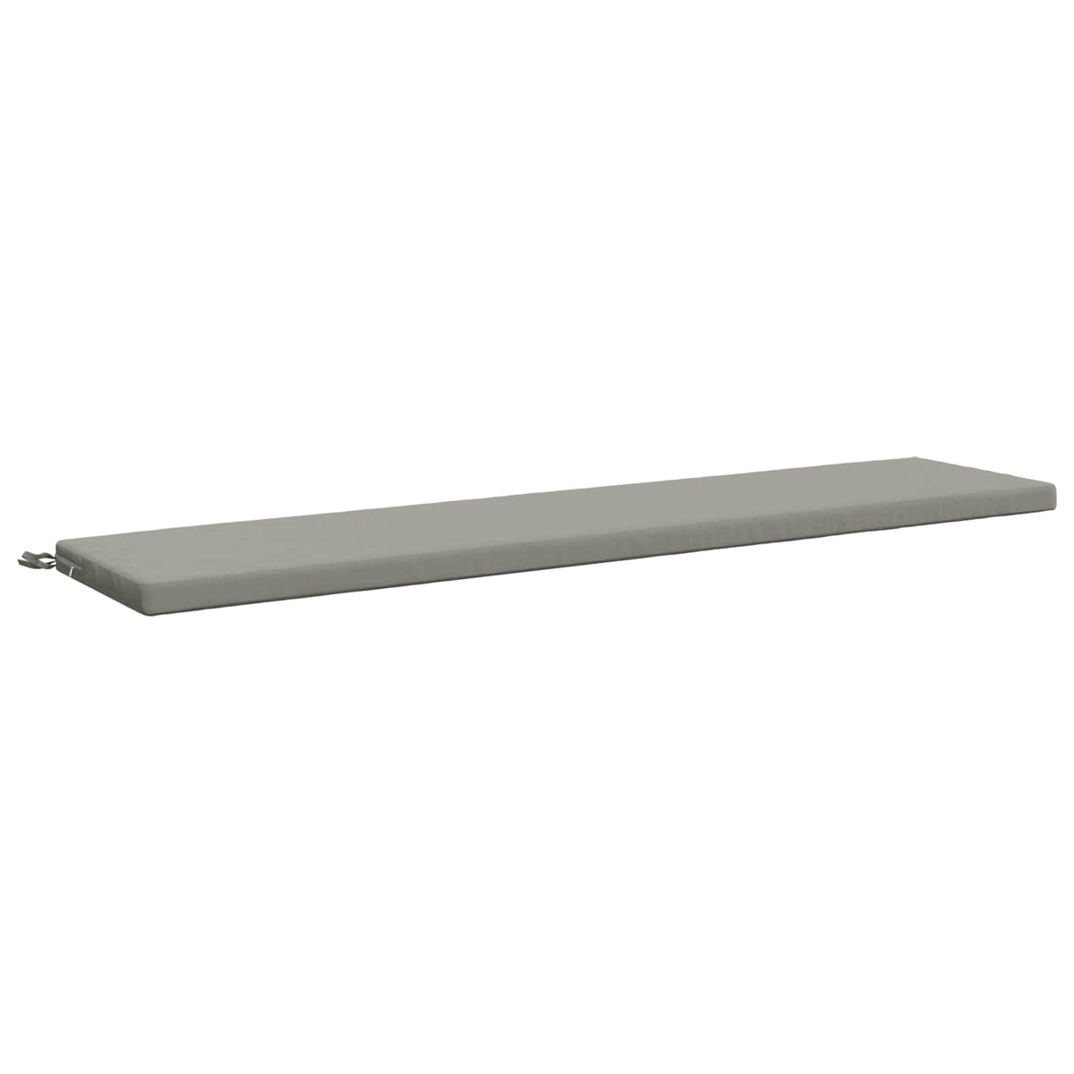 Bench Cushion SOEST 100% Polyester Grey 170 x 40 x 5 cm
