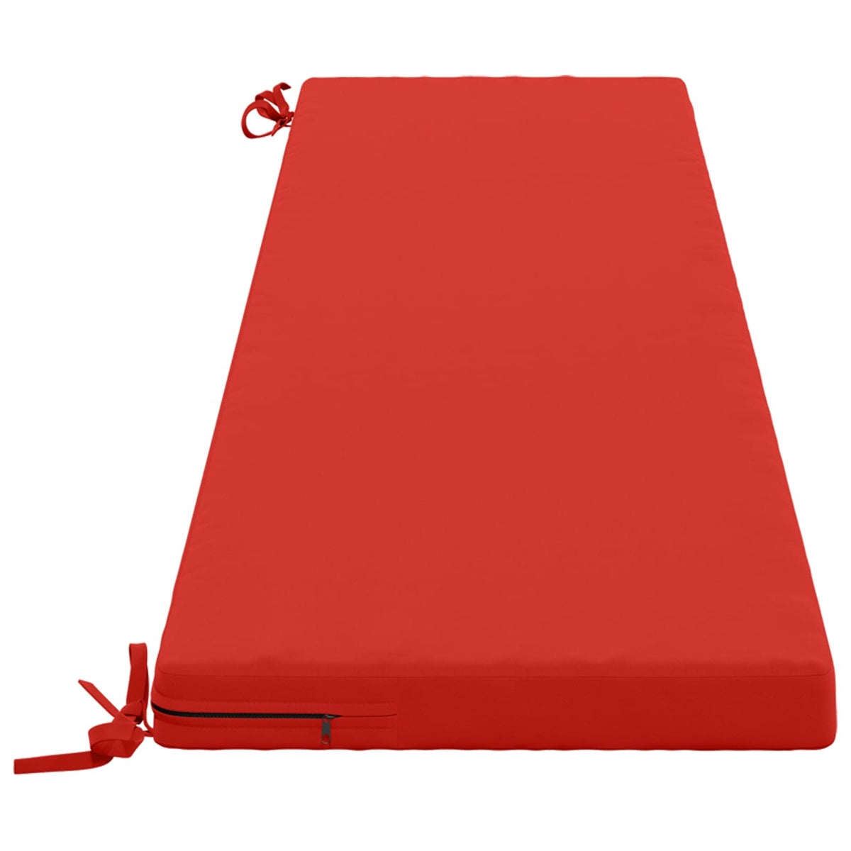 Bench Cushion SOEST 100% Polyester Red 170 x 40 x 5 cm