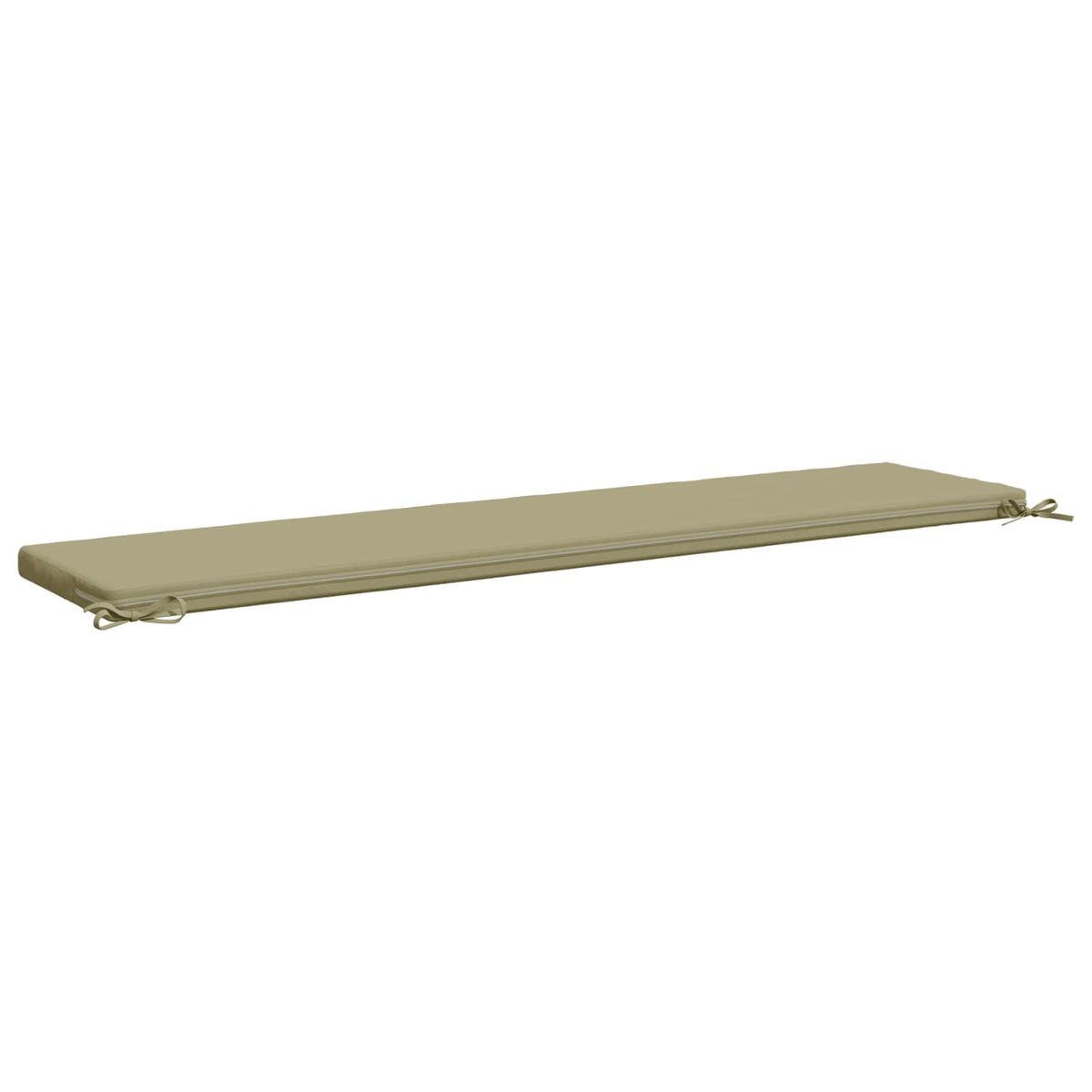 Bench Cushion SOEST 100% Polyester Light Green 180 x 40 x 5 cm