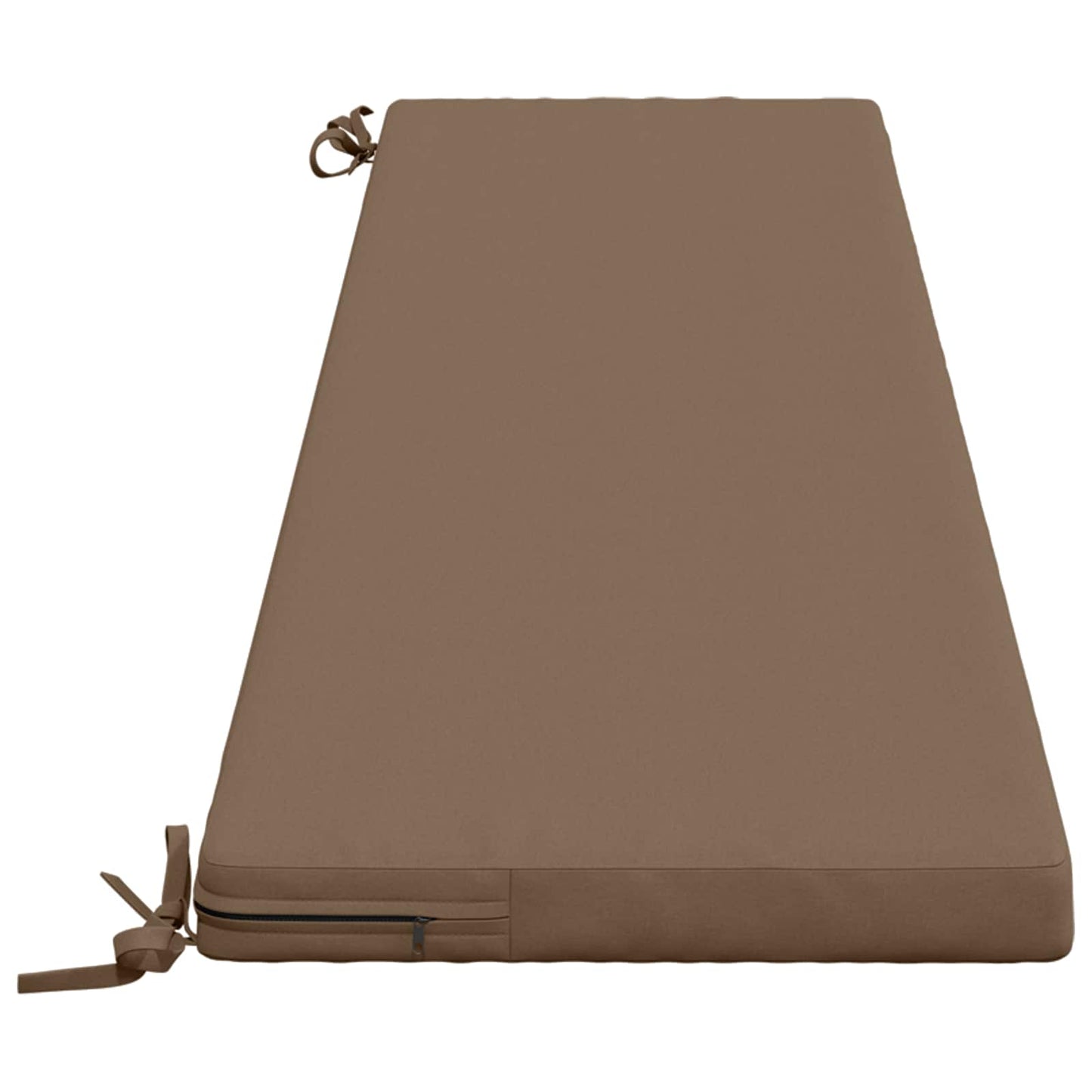 Bench Cushion SOEST 100% Polyester Taupe 180 x 40 x 5 cm