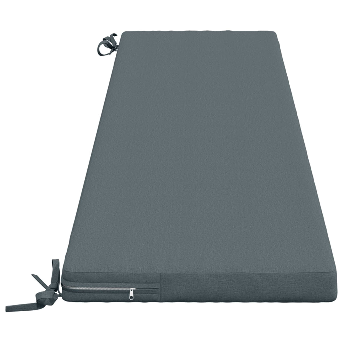 Bench Cushion SOEST 100% Polyester Blue 180 x 40 x 5 cm