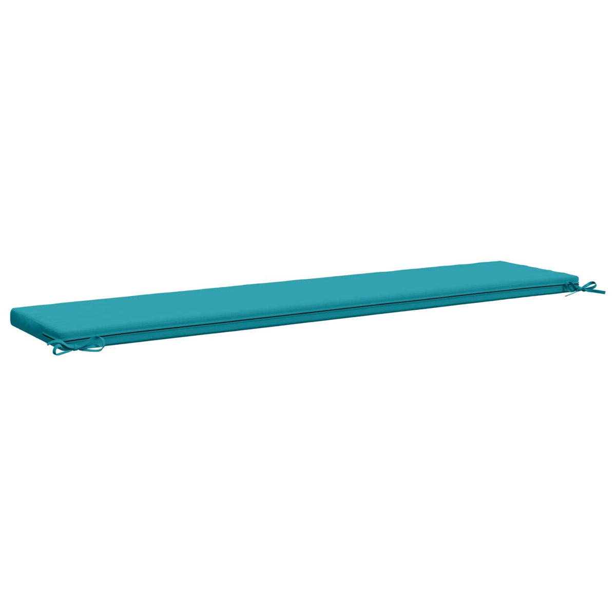 2-Piece Bench Cushions SOEST 2 pcs 100% Polyester Turquoise