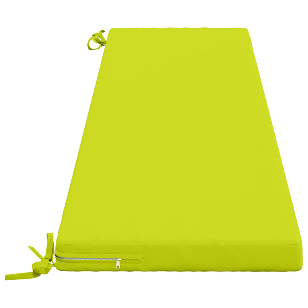 Bench Cushion SOEST 100% Polyester Bright Green 200 x 40 x 5 cm