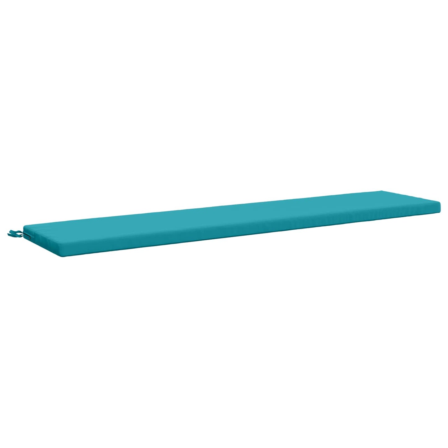Bench Cushion SOEST 100% Polyester Turquoise 200 x 40 x 5 cm