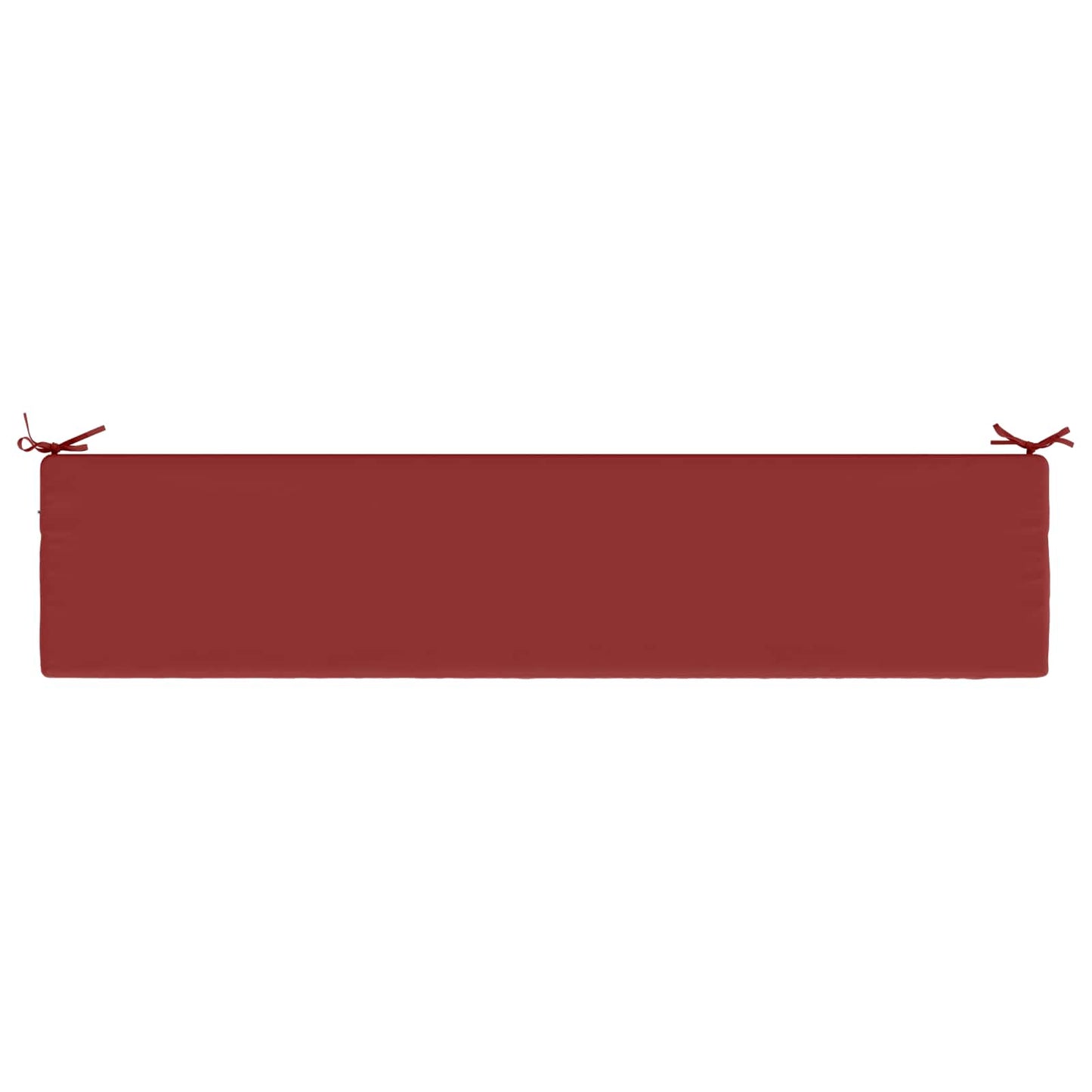 Bench Cushion SOEST 100% Polyester Wine Red 200 x 40 x 5 cm