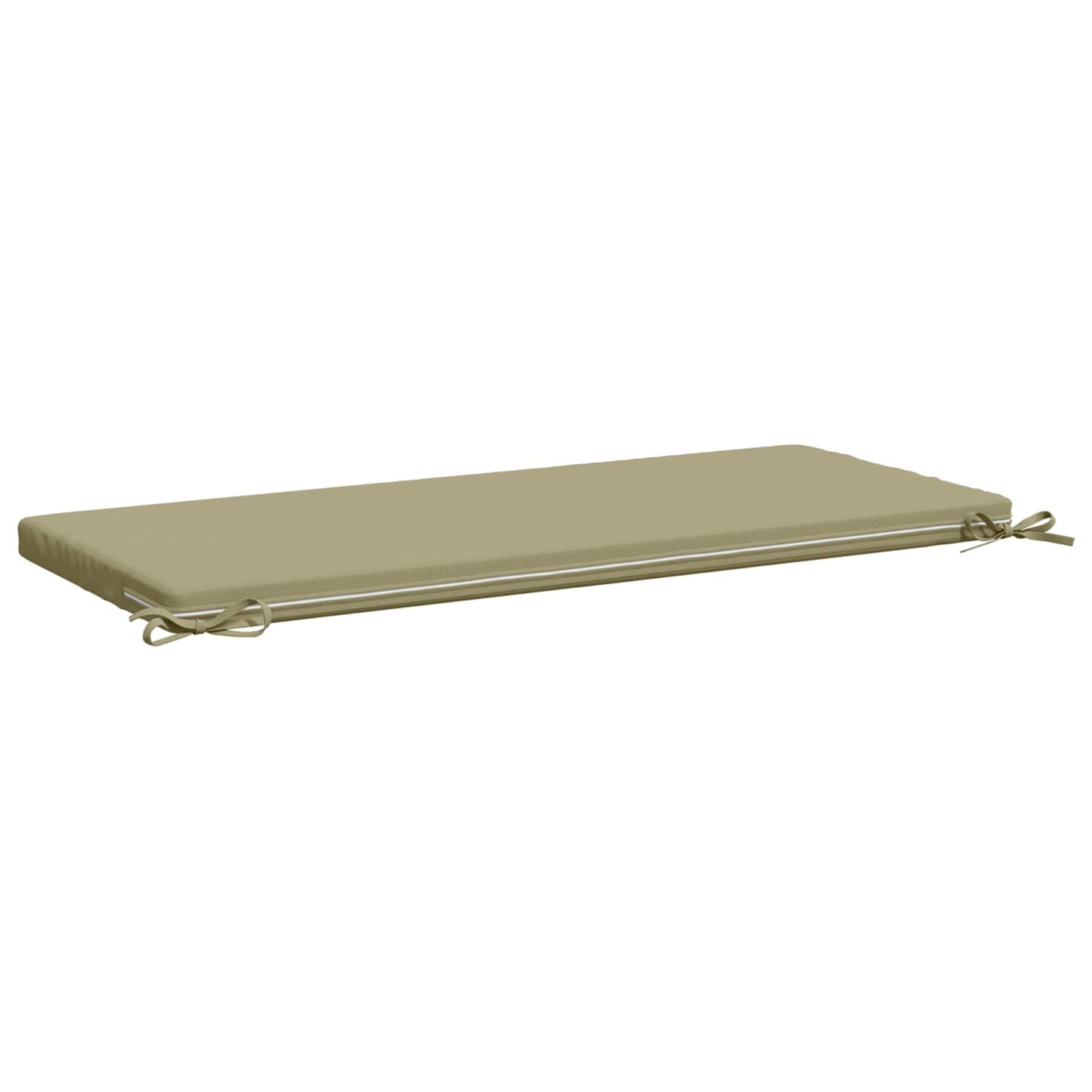 Bench Cushion SOEST 100% Polyester Light Green 110 x 50 x 5 cm