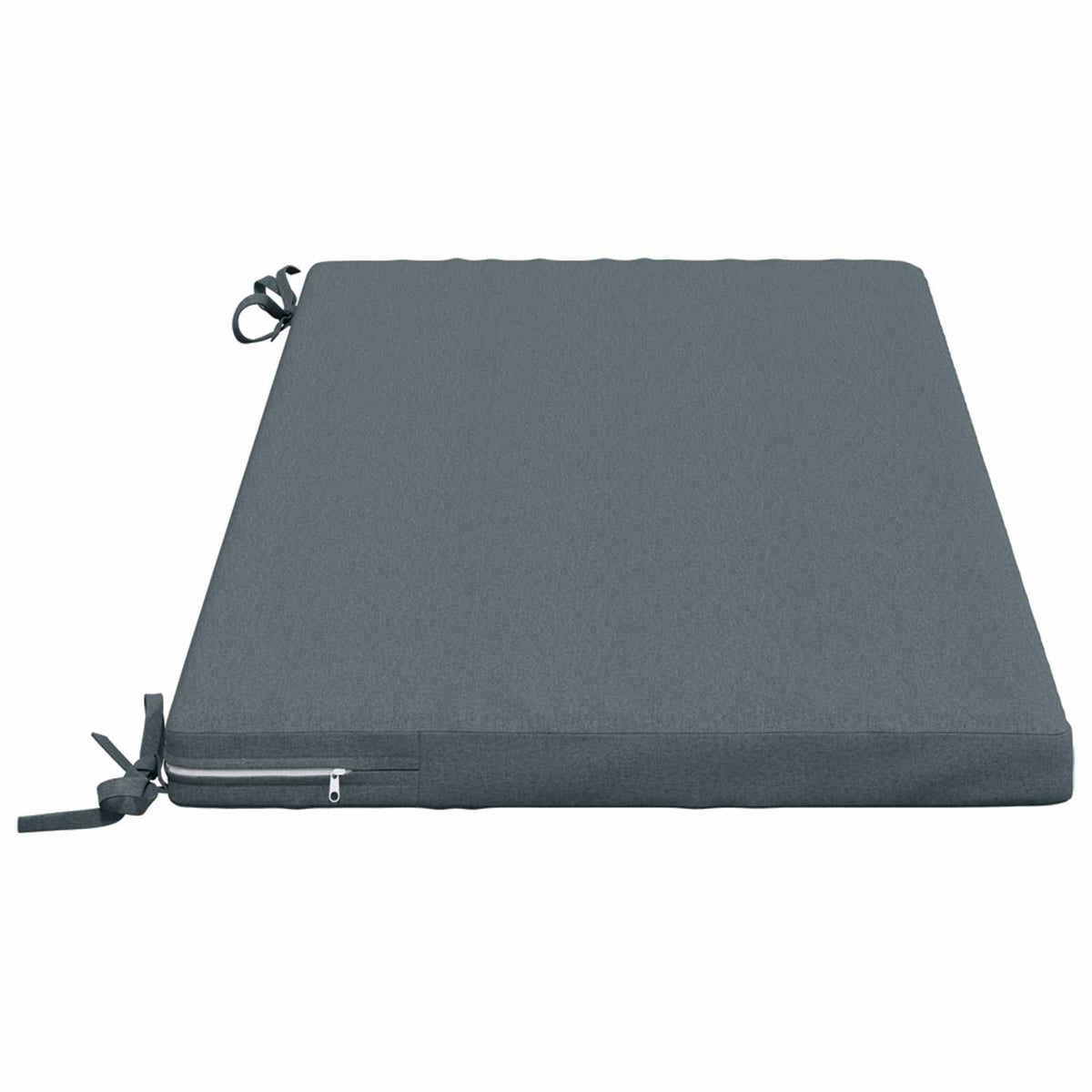 Bench Cushion SOEST 100% Polyester Blue 110 x 50 x 5 cm