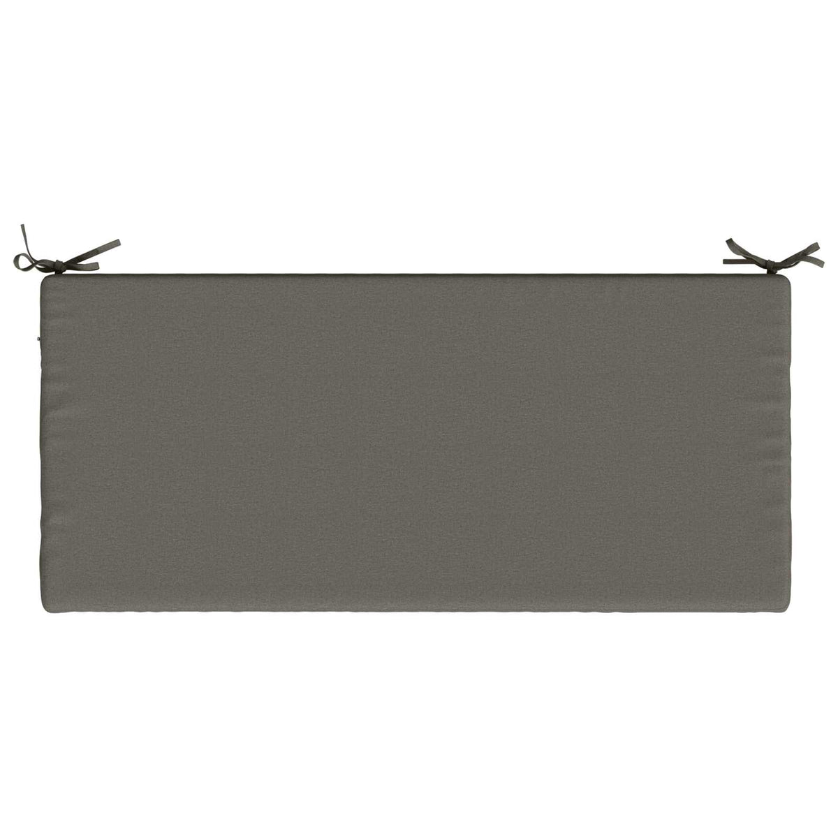 Bench Cushion SOEST 100% Polyester Grey 110 x 50 x 5 cm