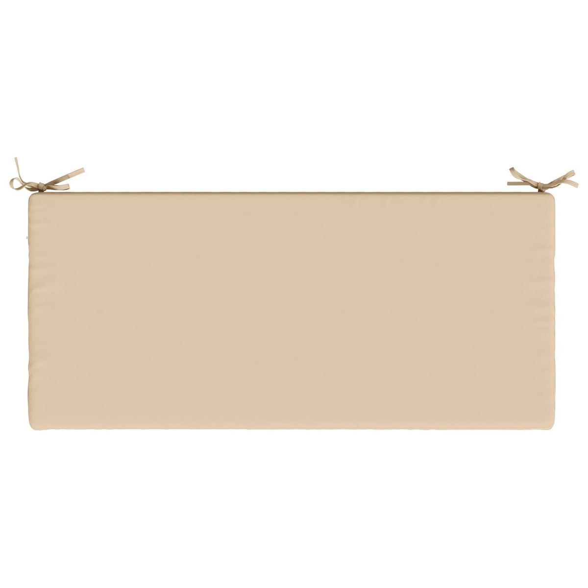 Bench Cushion SOEST 100% Polyester Cream 110 x 50 x 5 cm
