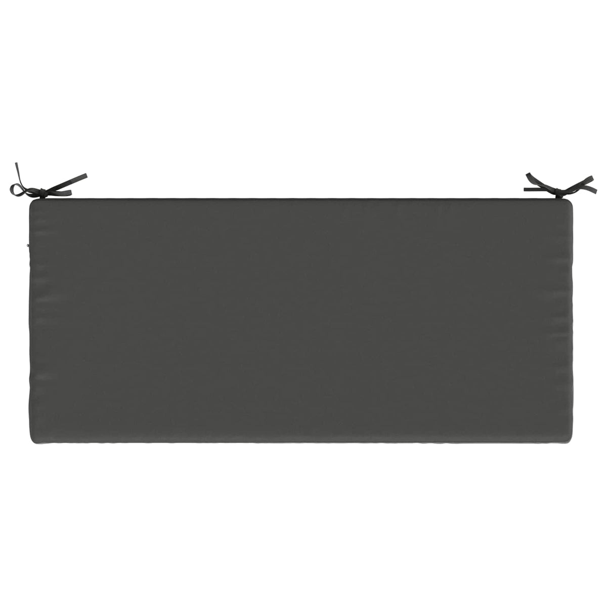 Bench Cushion SOEST 100% Polyester Anthracite 110 x 50 x 5 cm