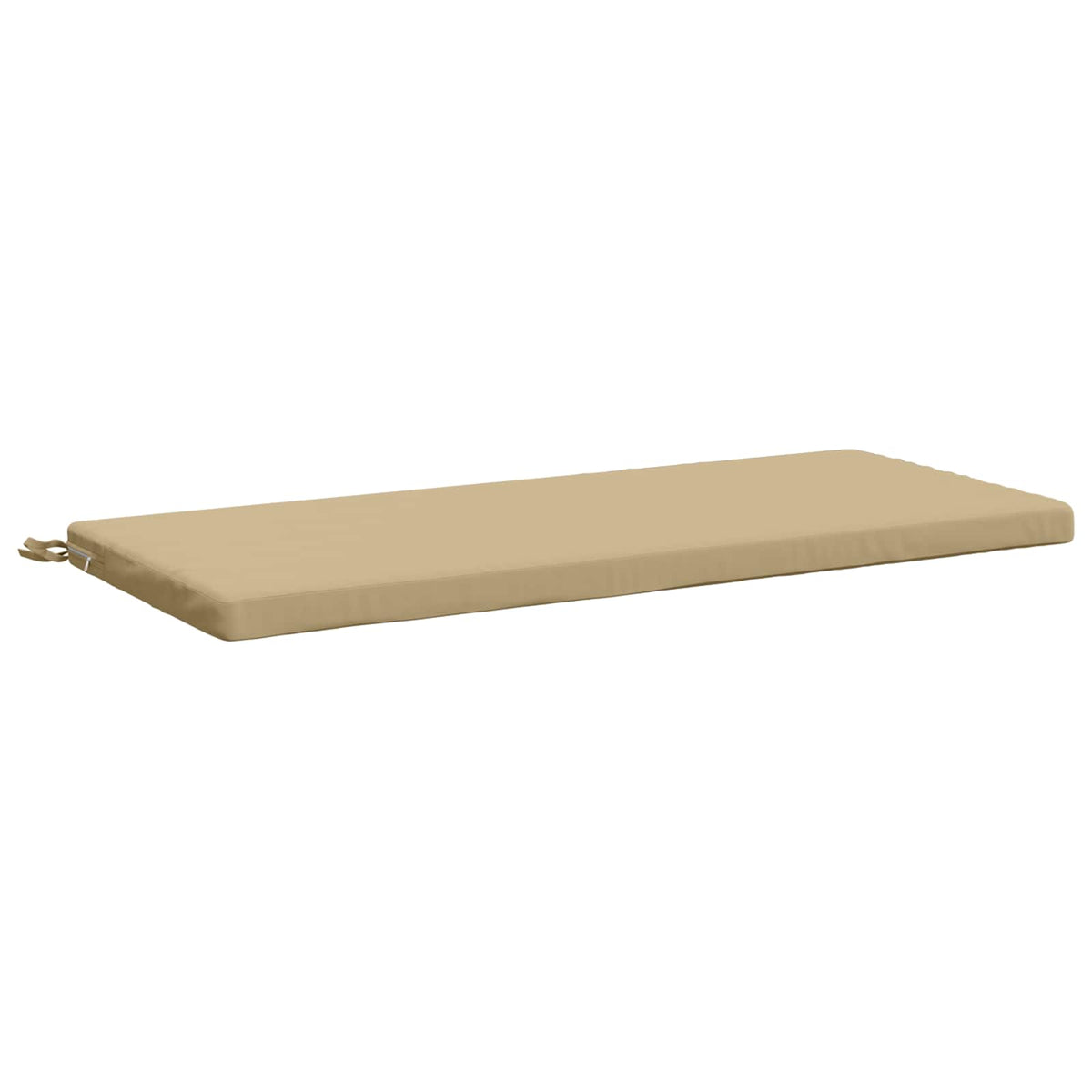 2-Piece Bench Cushions SOEST 2 pcs 100% Polyester Beige